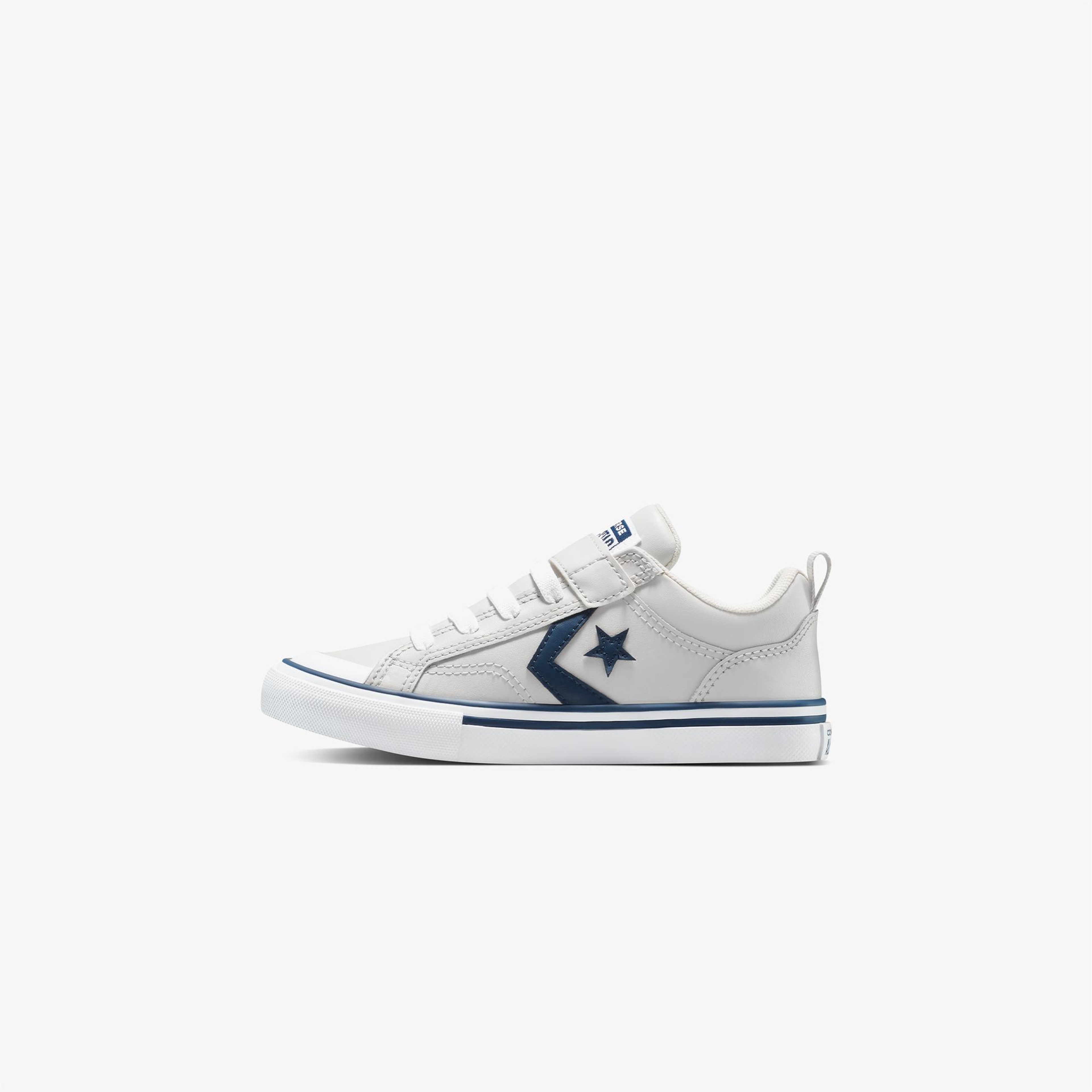 Converse Pro Blaze Strap Leather Easy On Çocuk Beyaz Sneaker