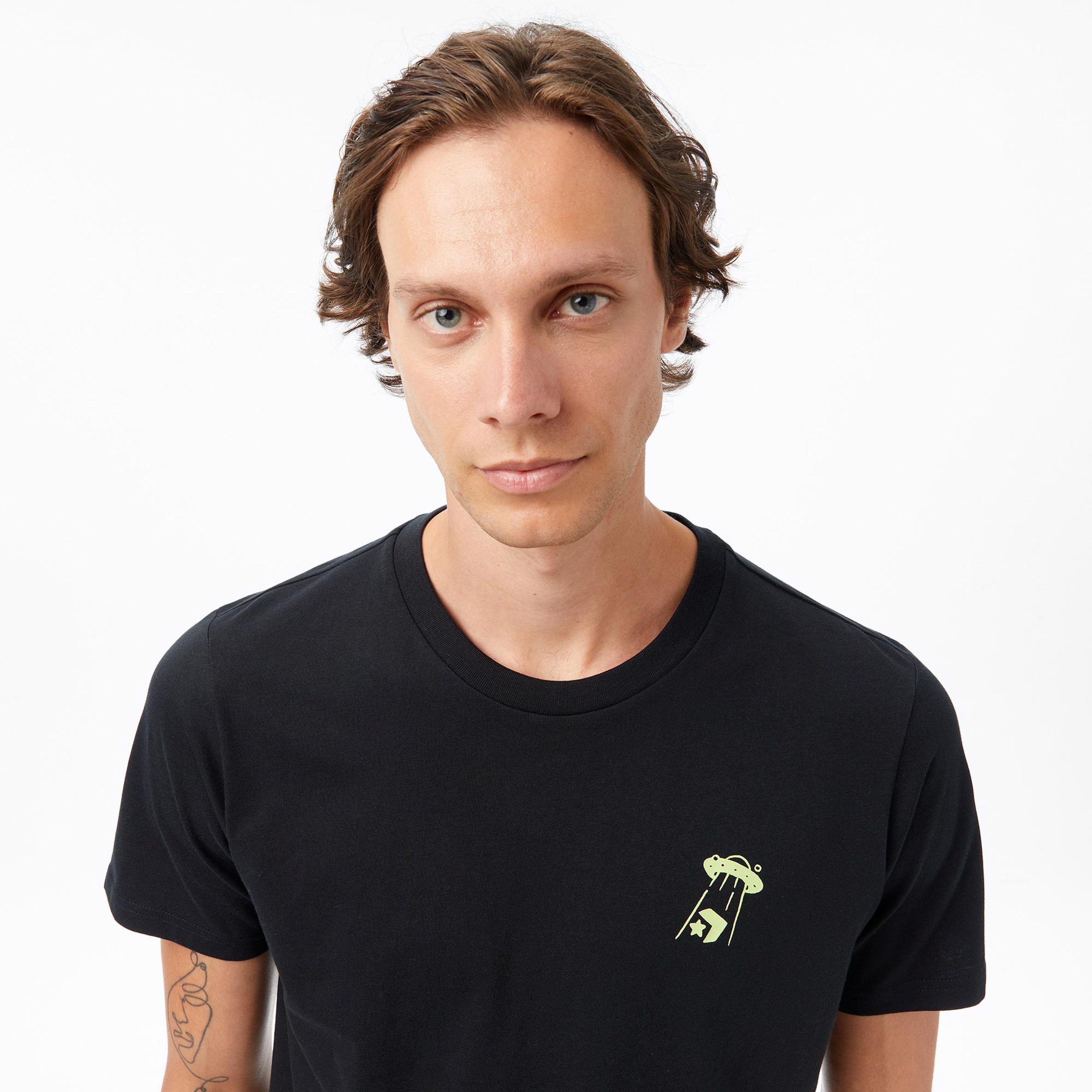 Converse Erkek Siyah T-Shirt