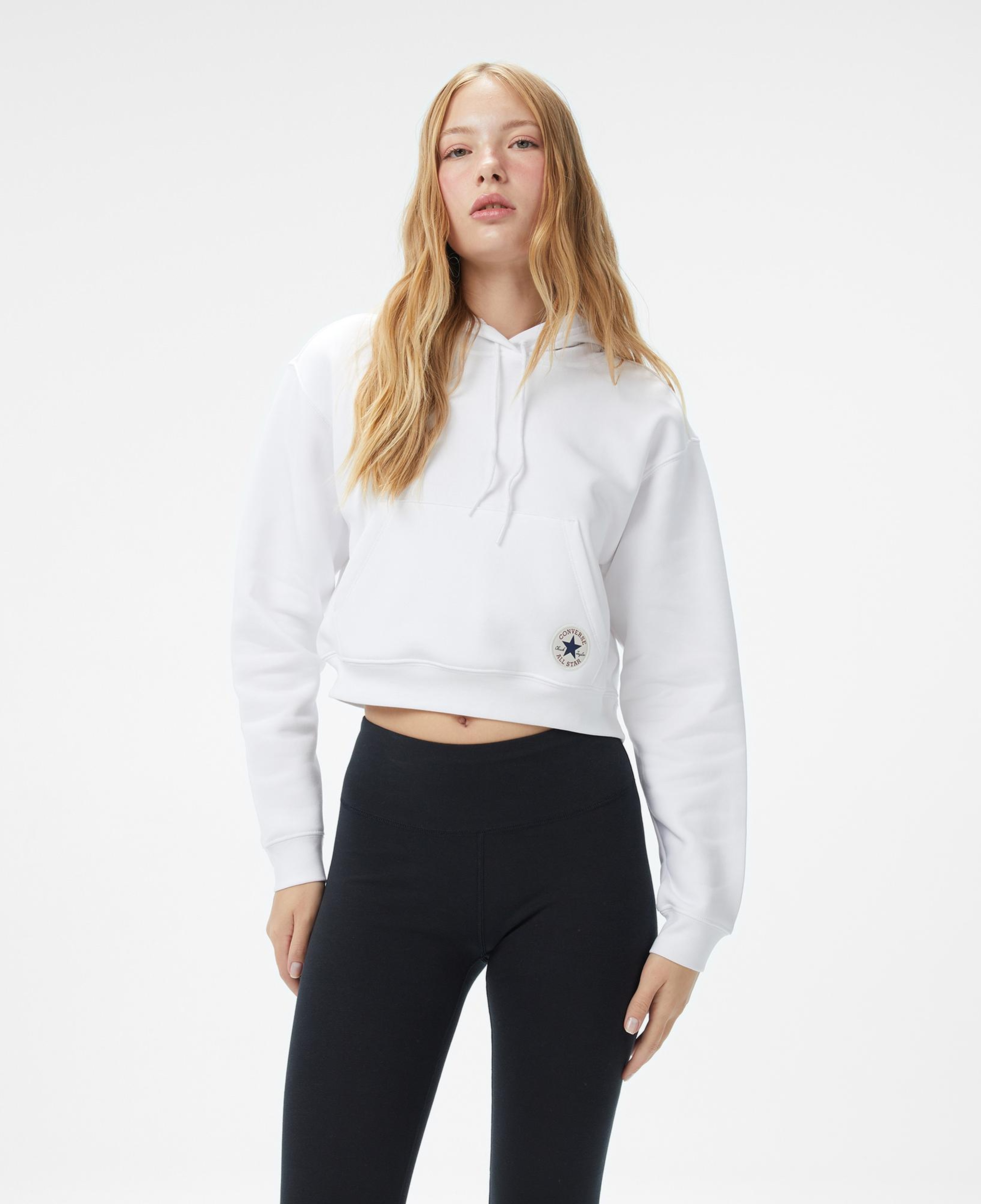 Converse Kadın Beyaz Sweatshirt