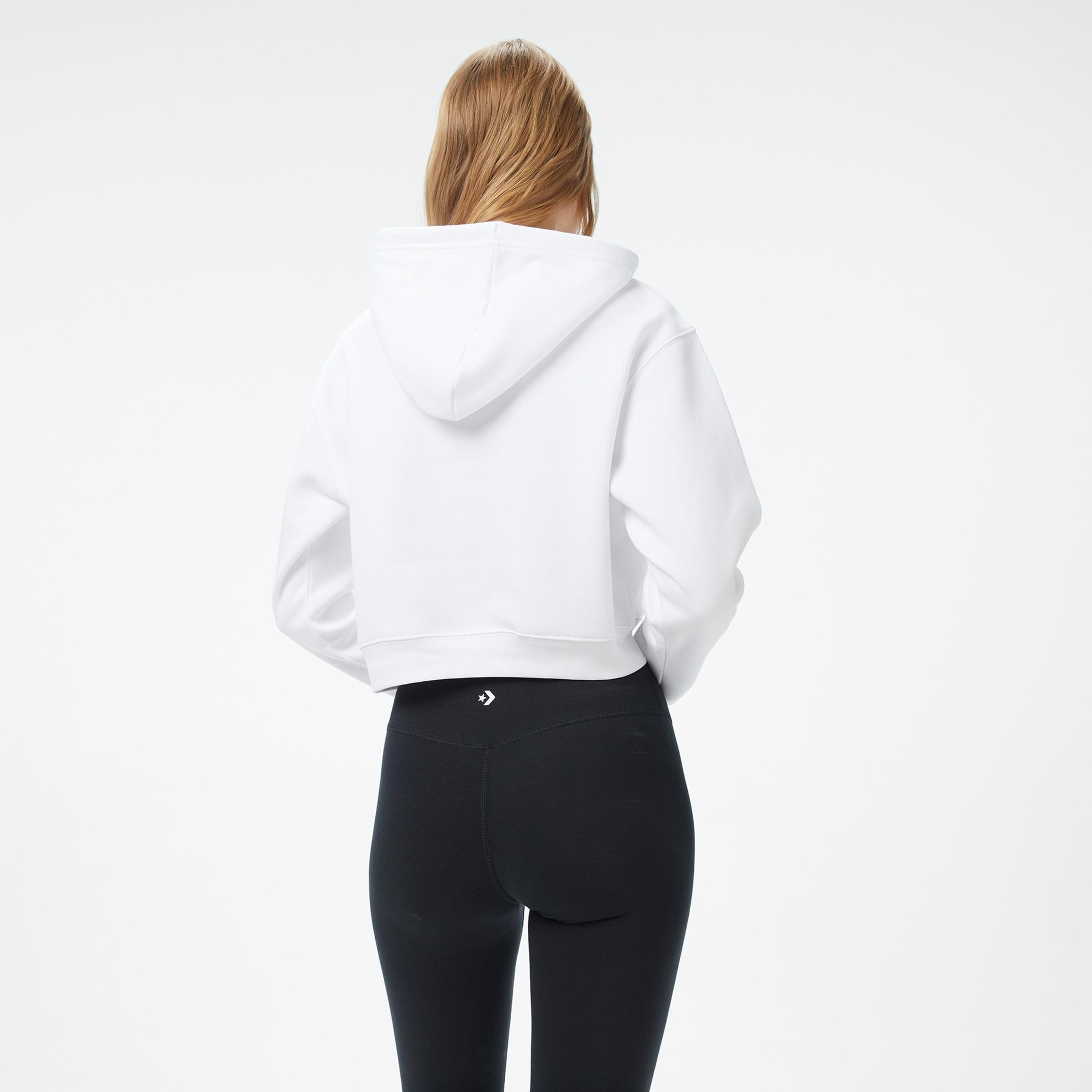 Converse Kadın Beyaz Sweatshirt