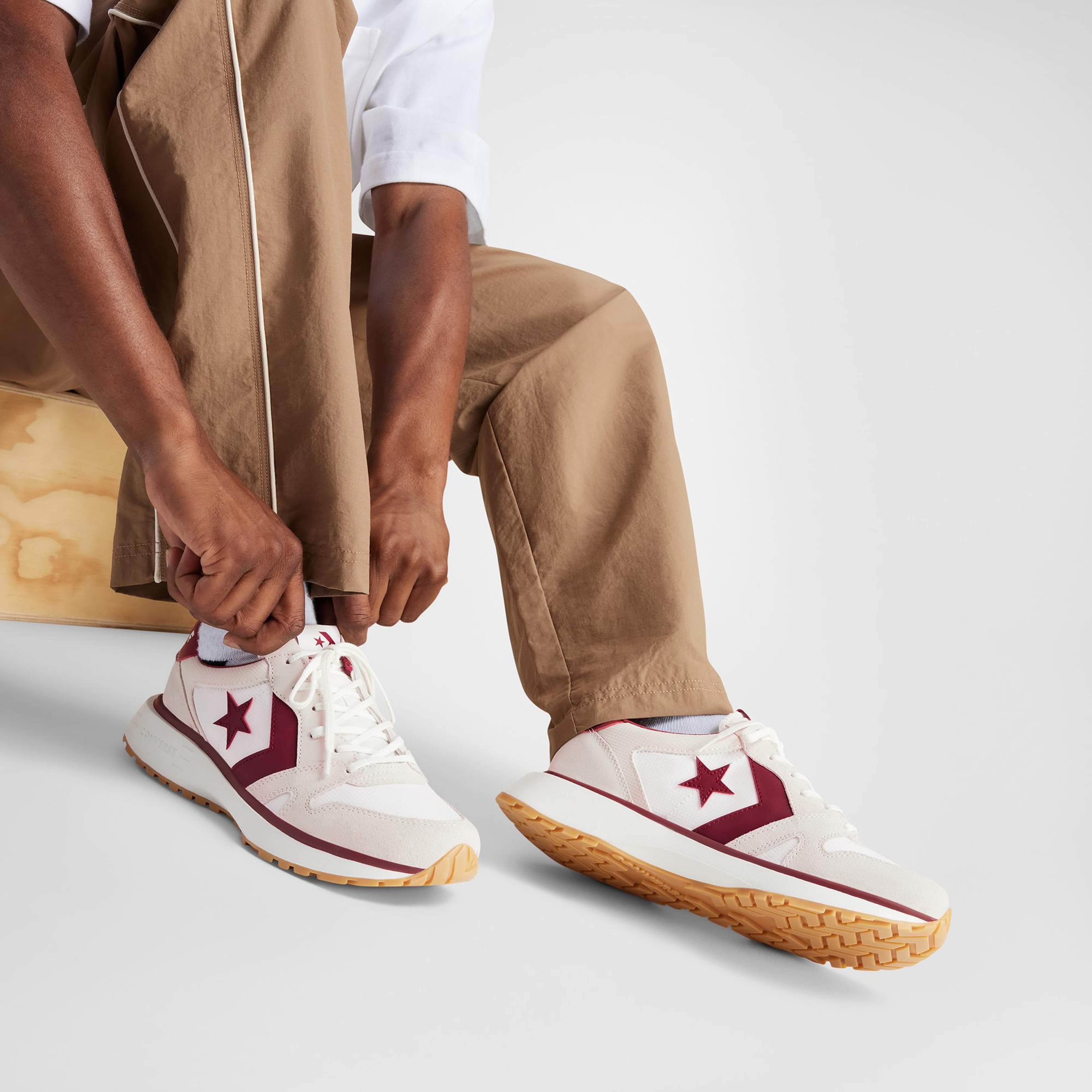 Converse Omni Trainer Unisex Krem Süet Sneaker