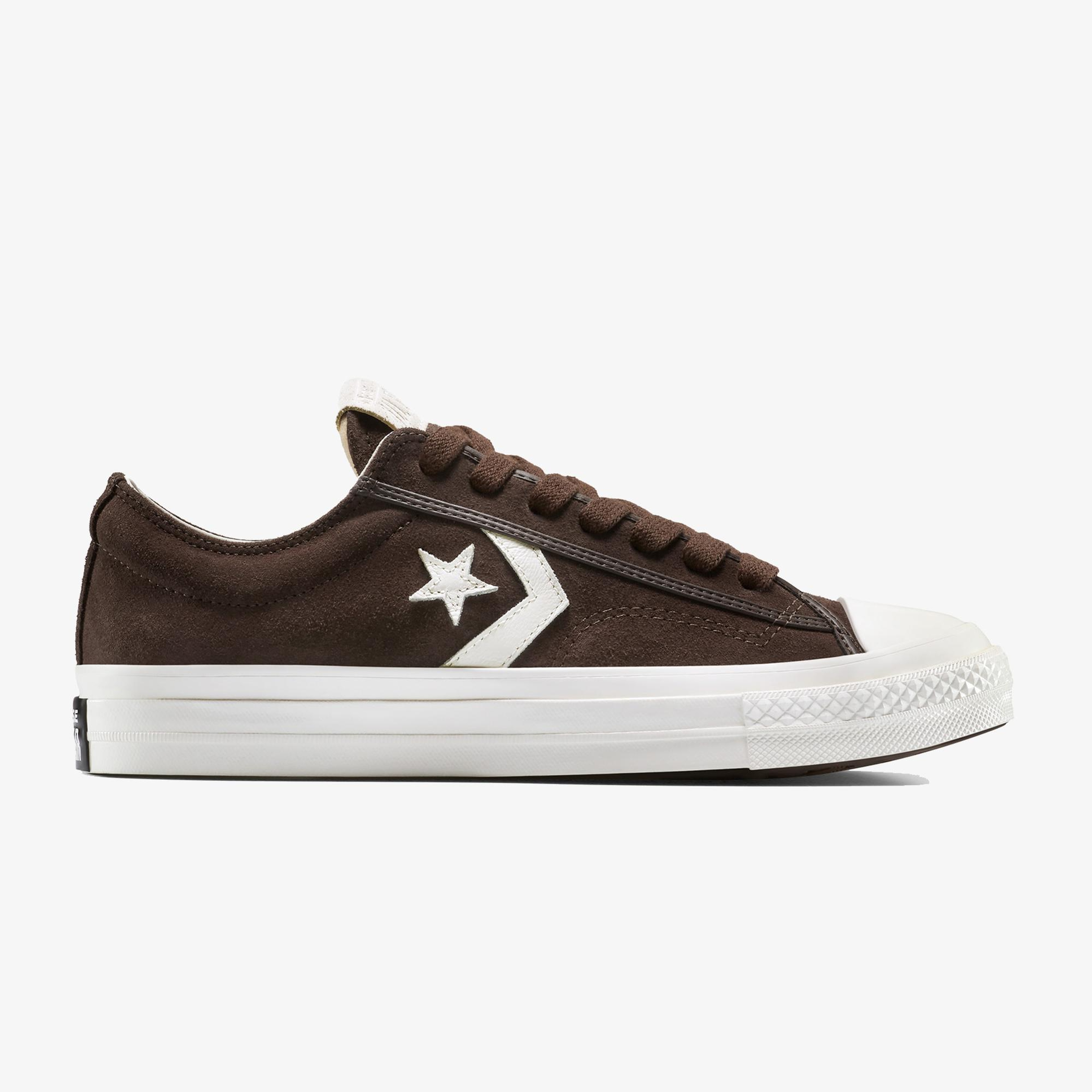 Converse Star Player 76 Suede Unisex Kahverengi Sneaker