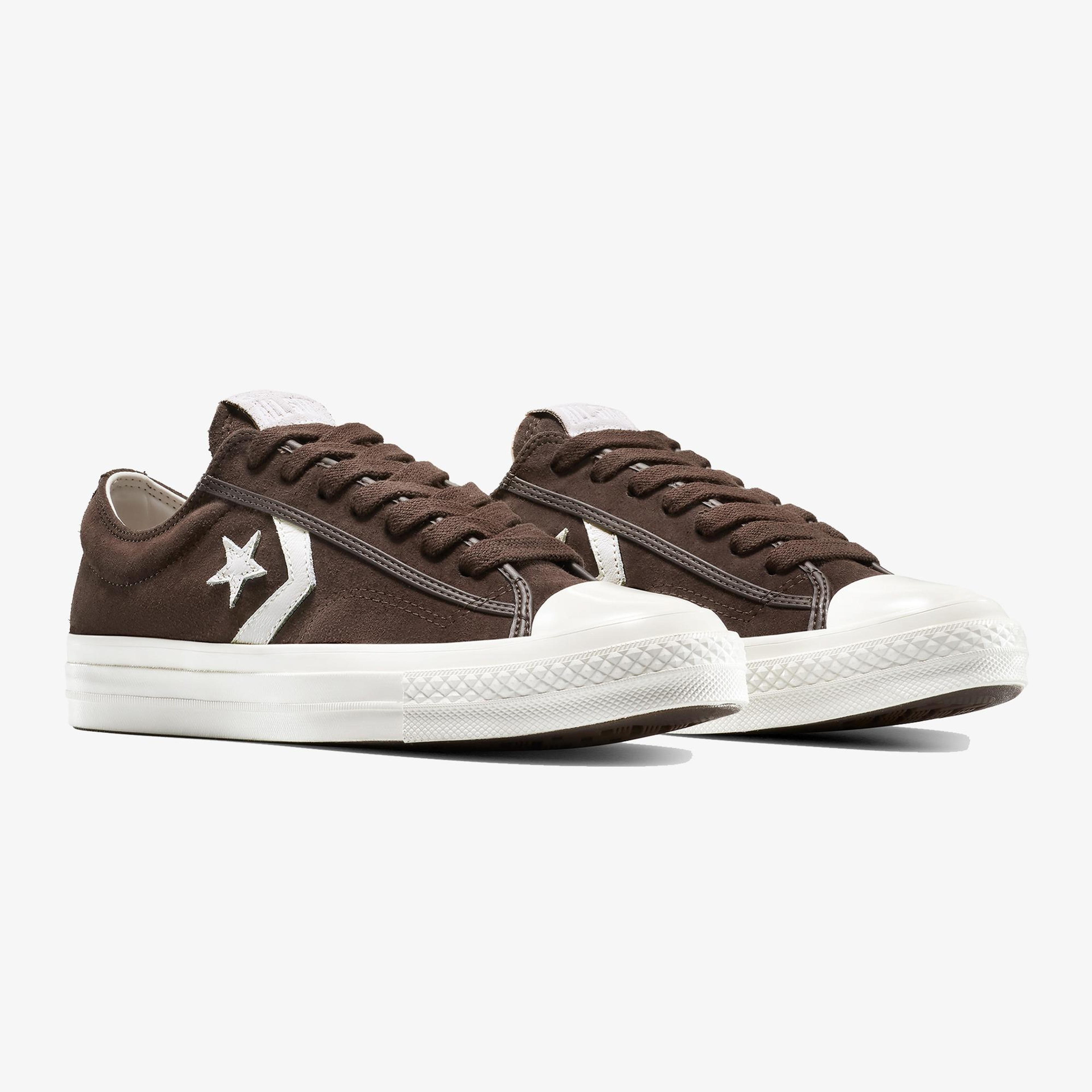 Converse Star Player 76 Suede Unisex Kahverengi Sneaker