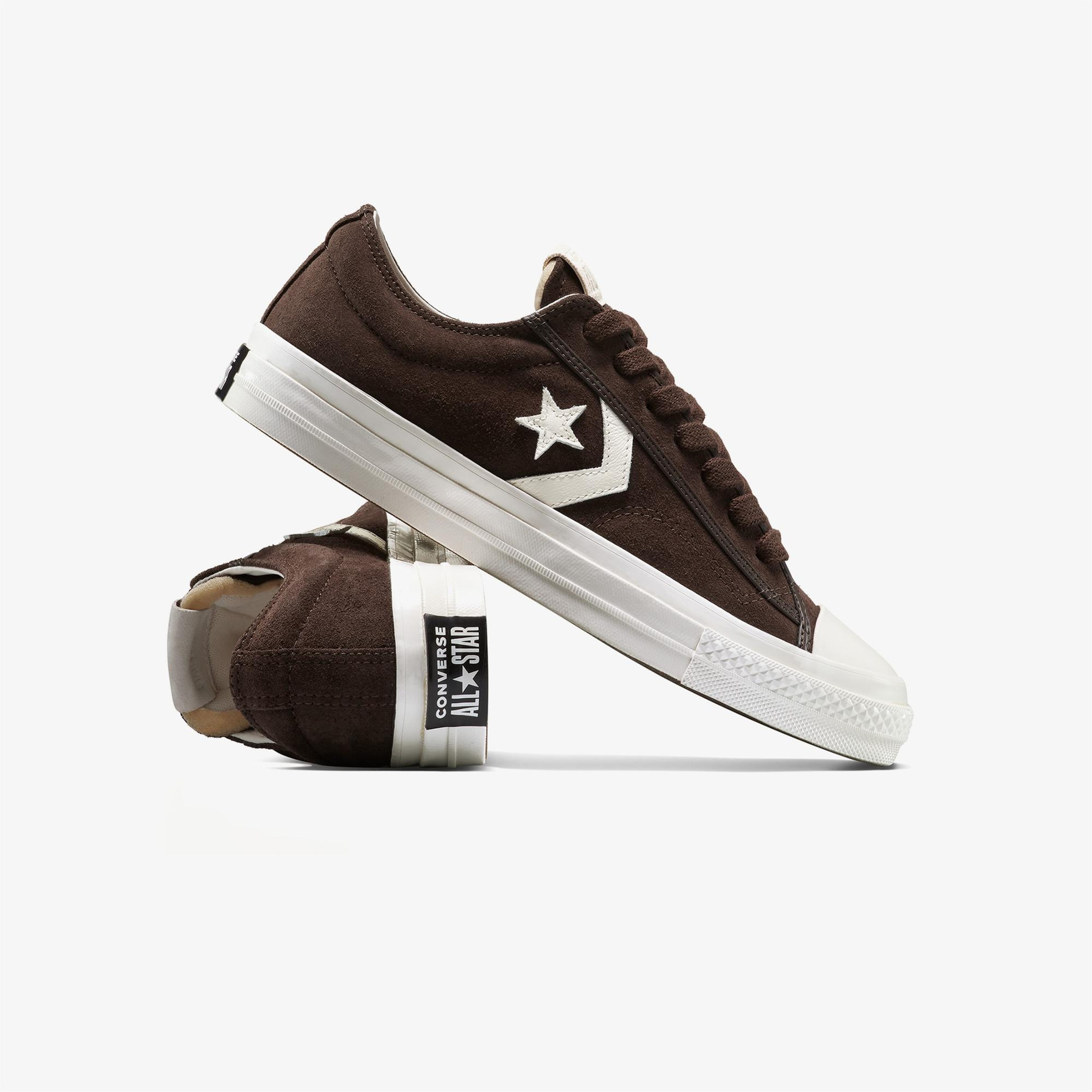 Converse Star Player 76 Suede Unisex Kahverengi Sneaker