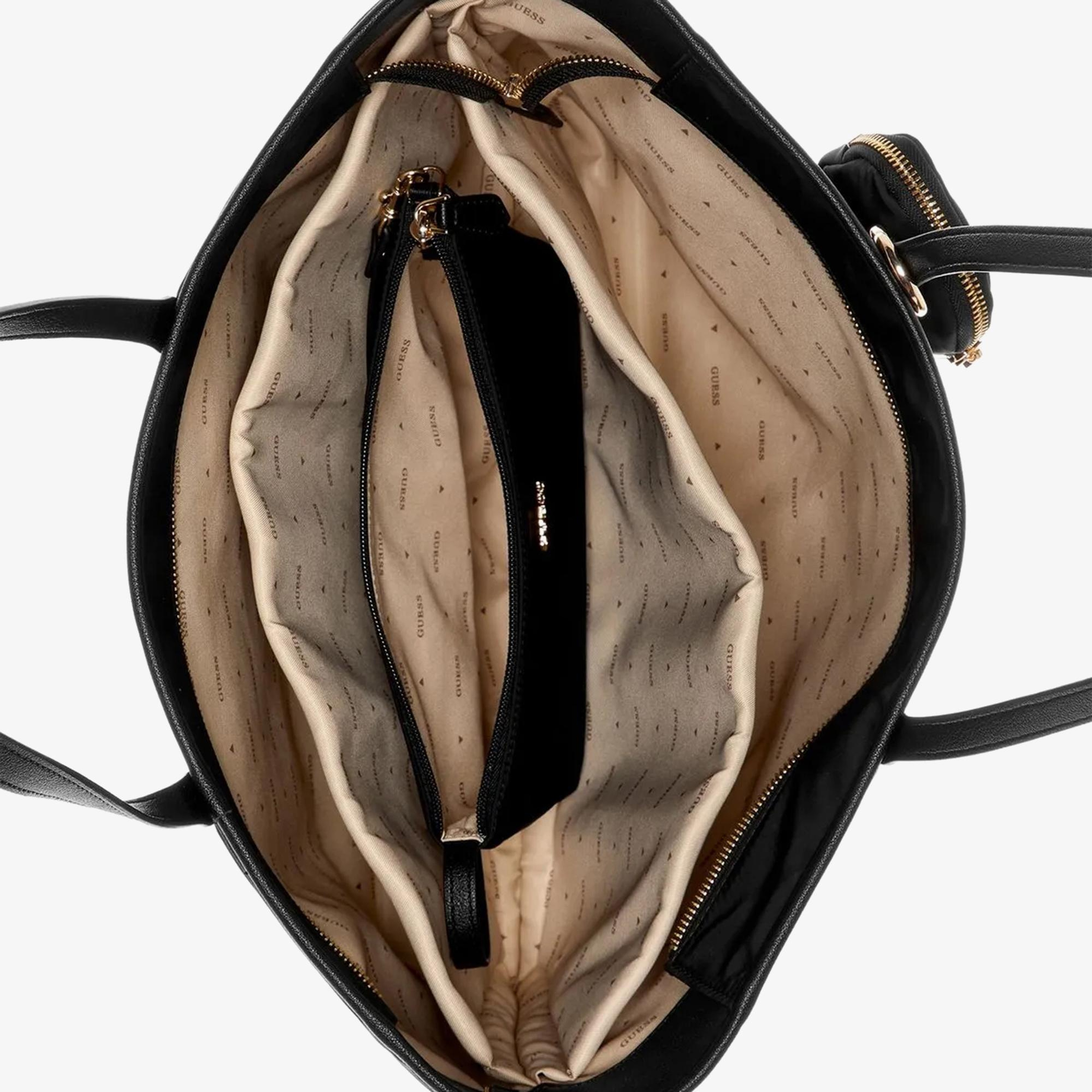 Guess Eco Gemma Kadın Siyah El Çantası