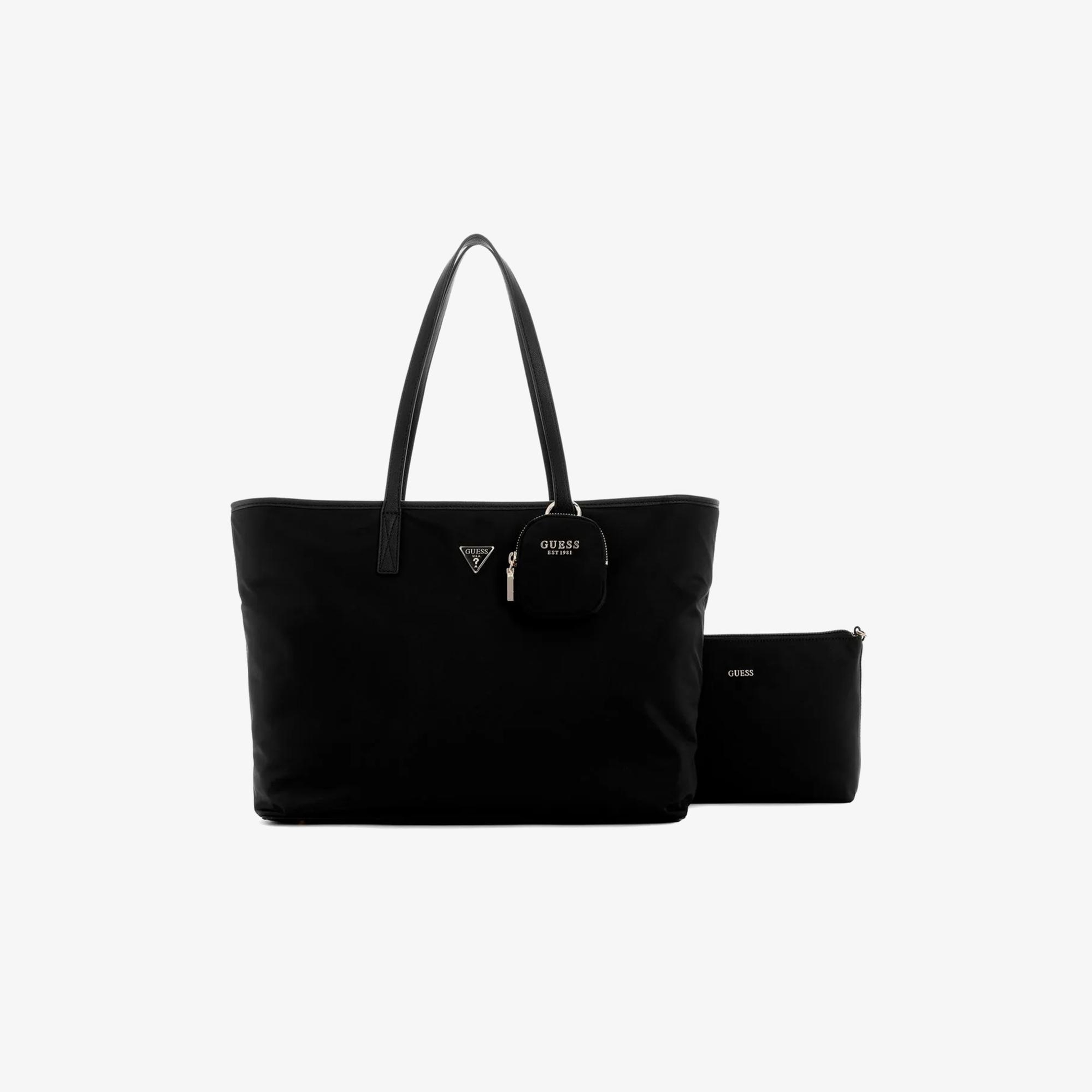 Guess Eco Gemma Kadın Siyah El Çantası