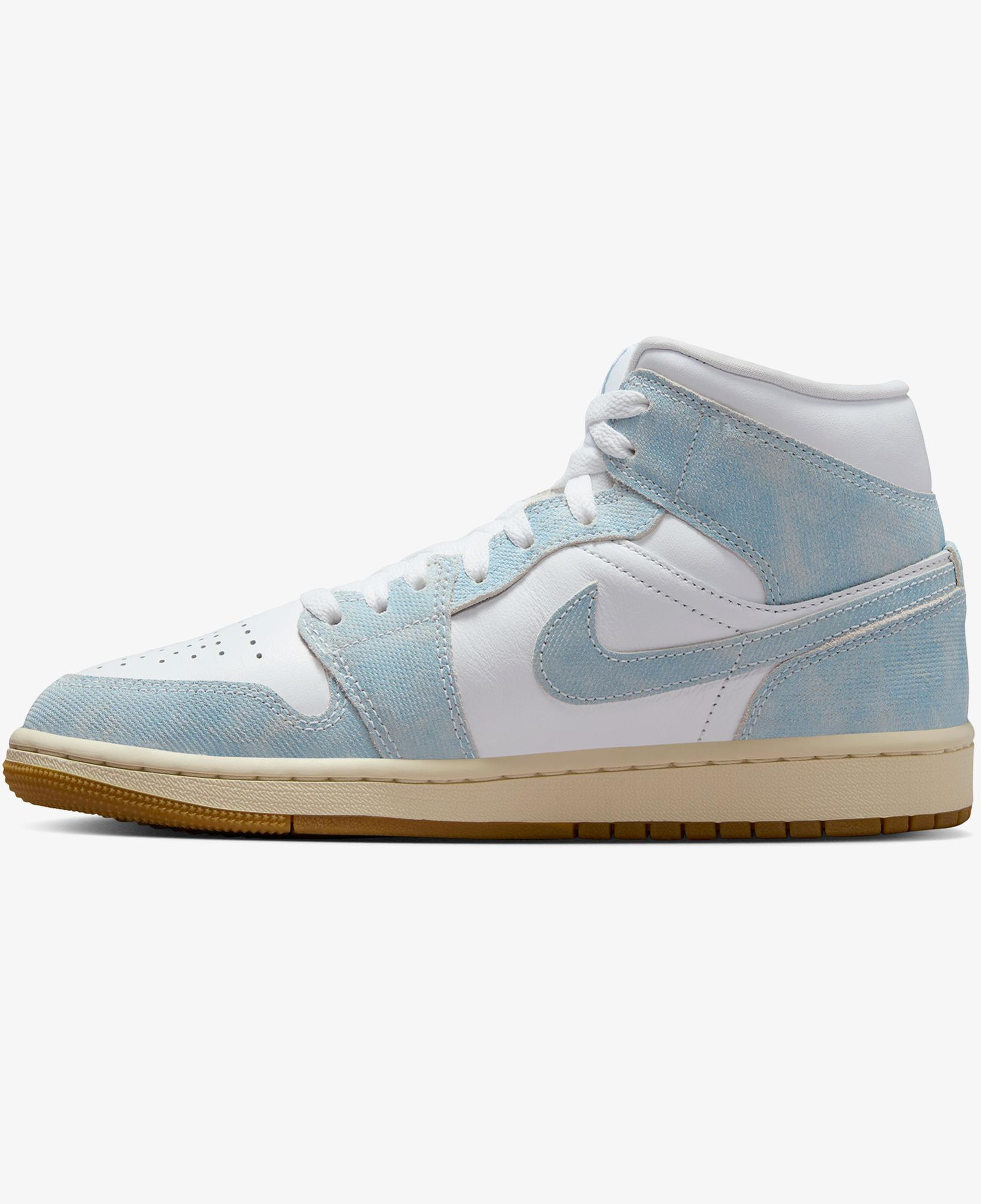 Jordan Air 1 Mid SE Kadın Beyaz Spor Ayakkabı
