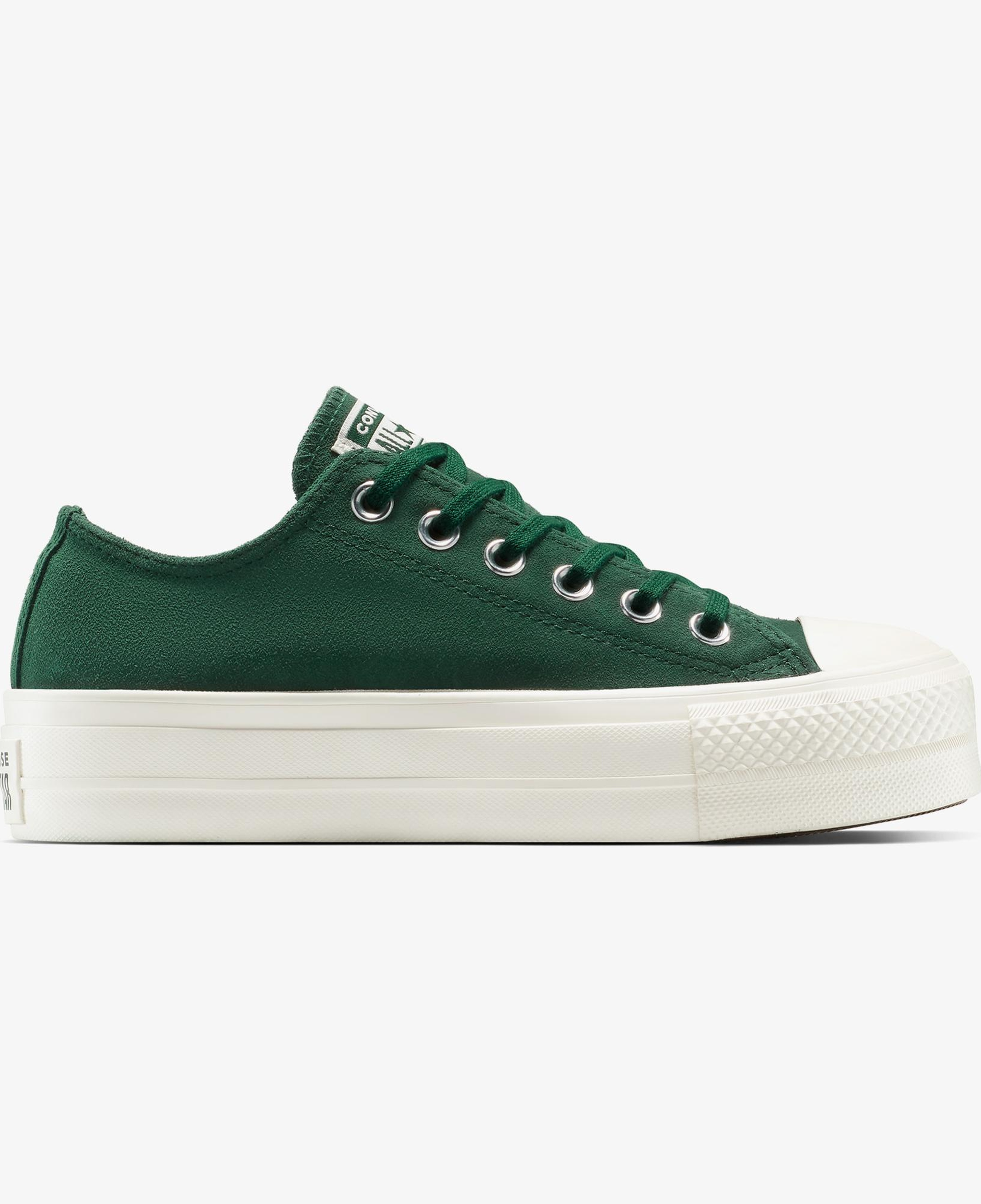 Converse Chuck Taylor All Star Lift Platform Kadın Yeşil Sneaker