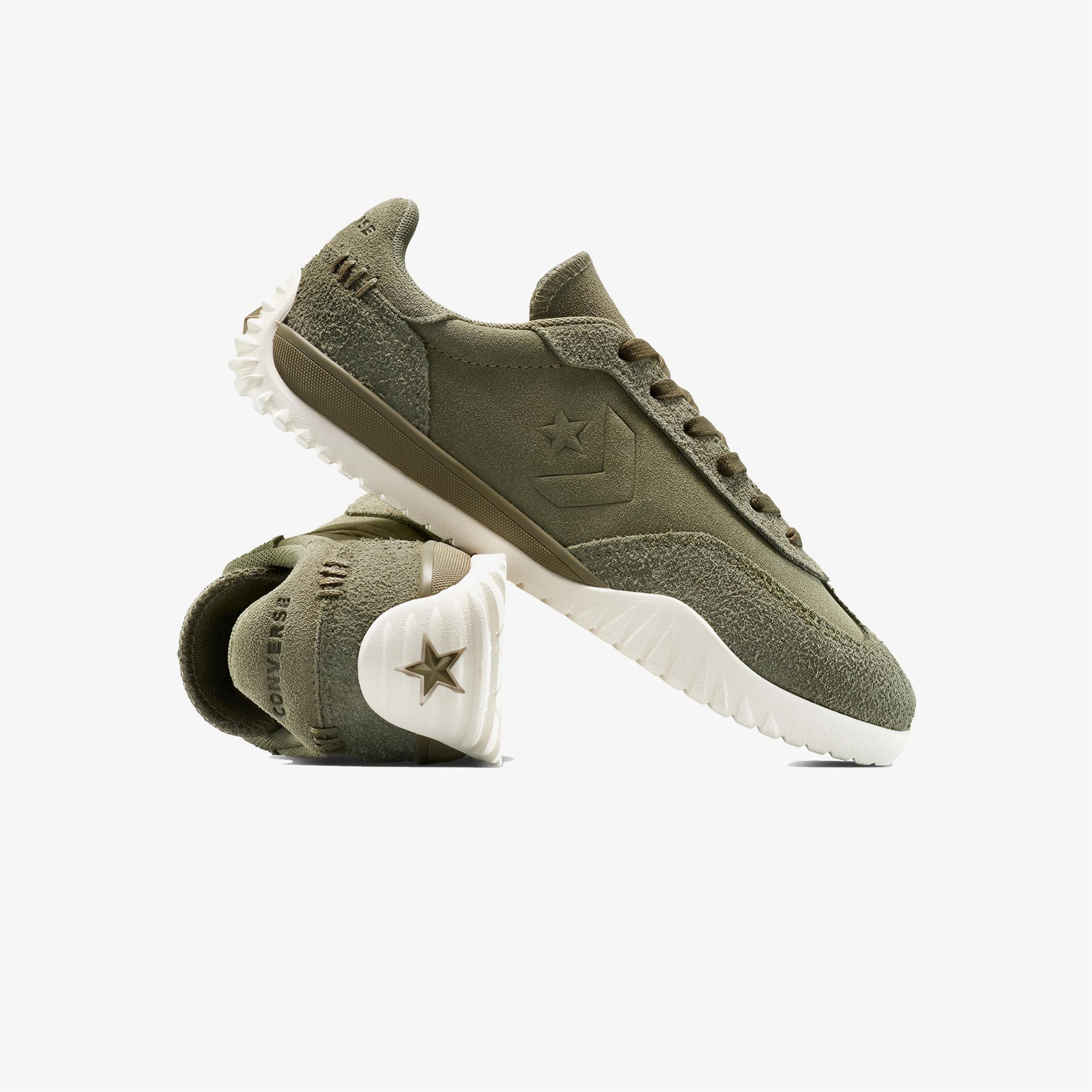 Converse Run Star Trainer Colourful Suede Unisex Haki Sneaker