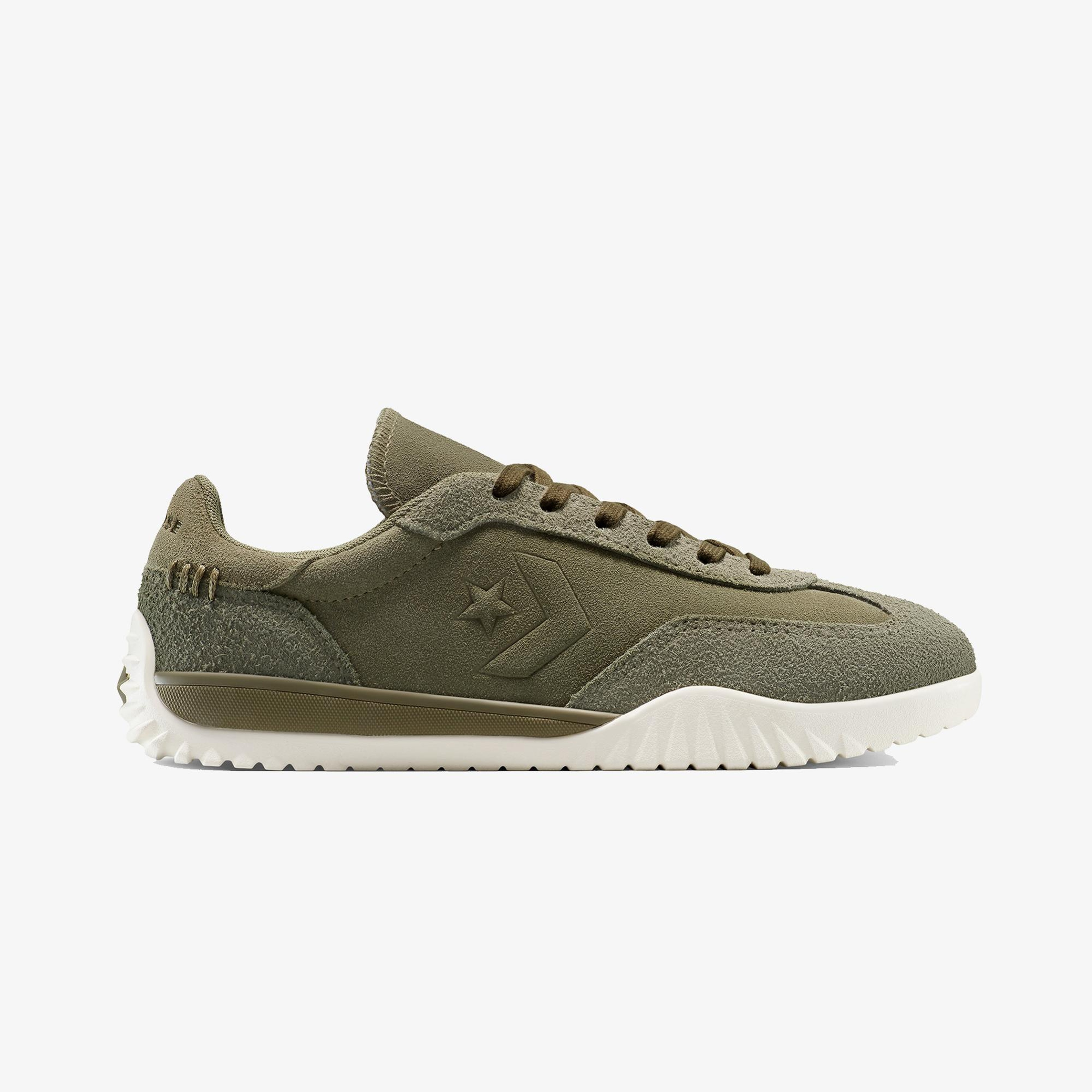 Converse Run Star Trainer Colourful Suede Unisex Haki Sneaker