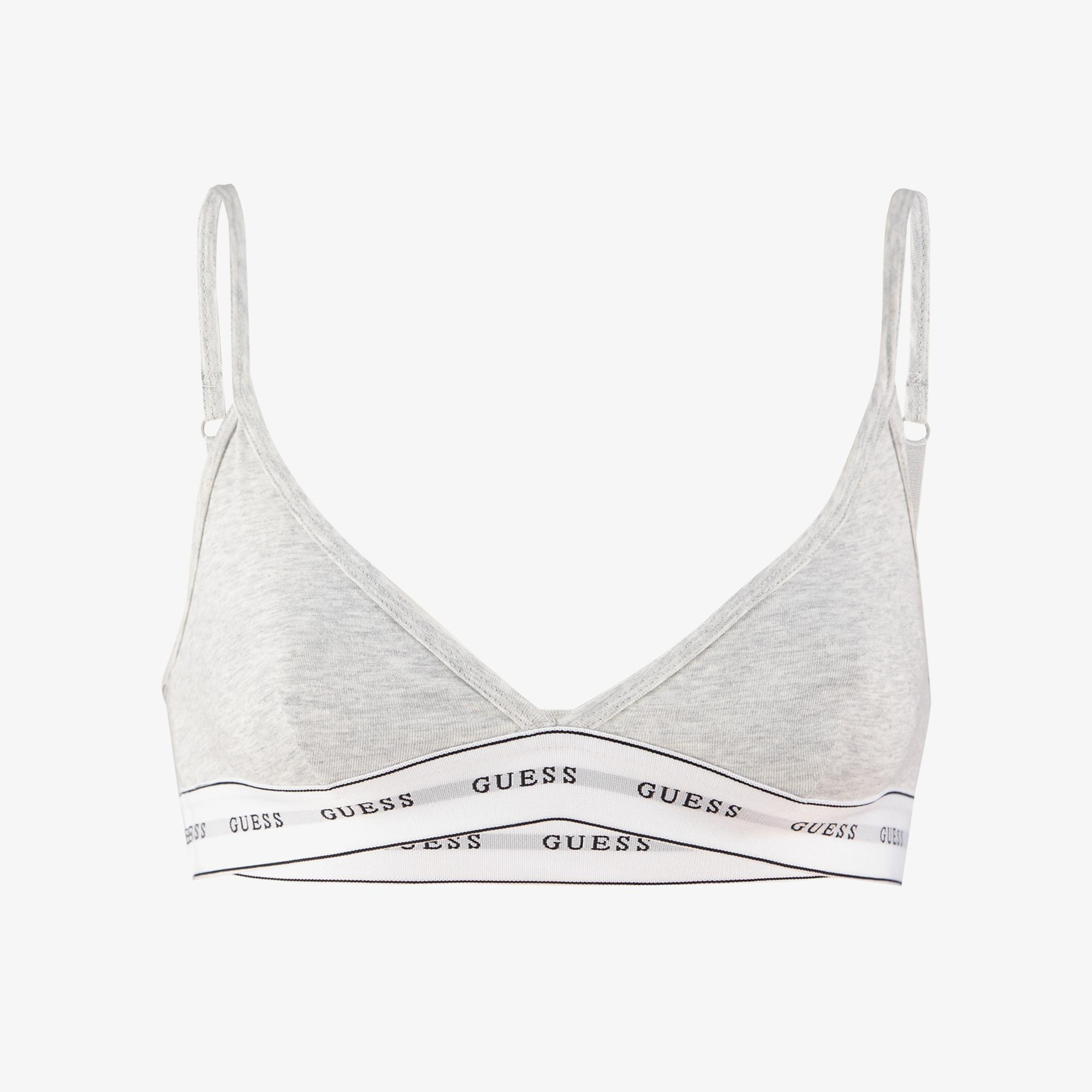 Guess Carrie Triangle Kadın Gri Sütyen