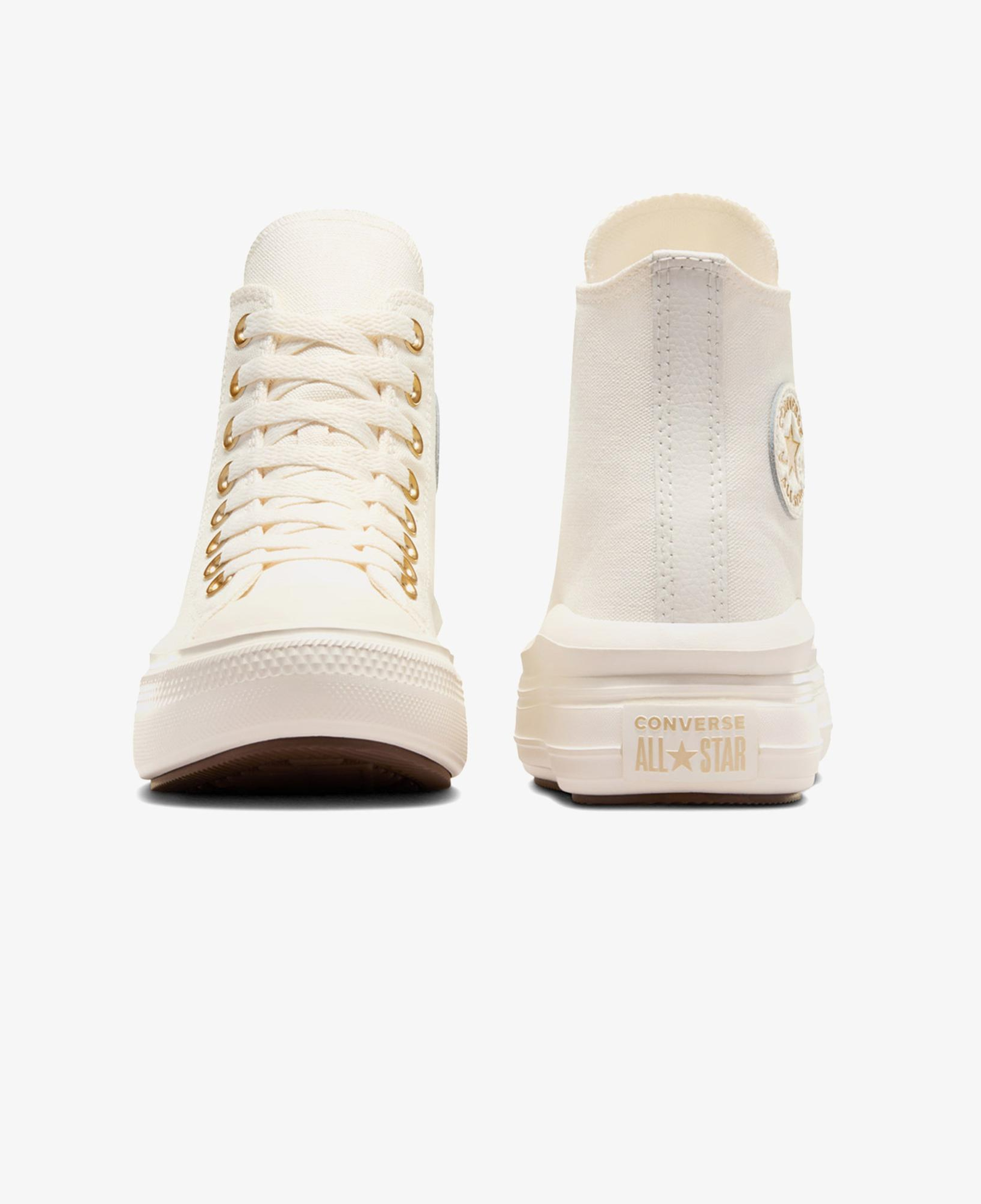 Converse Chuck Taylor All Star Move Platform Genç Krem Sneaker
