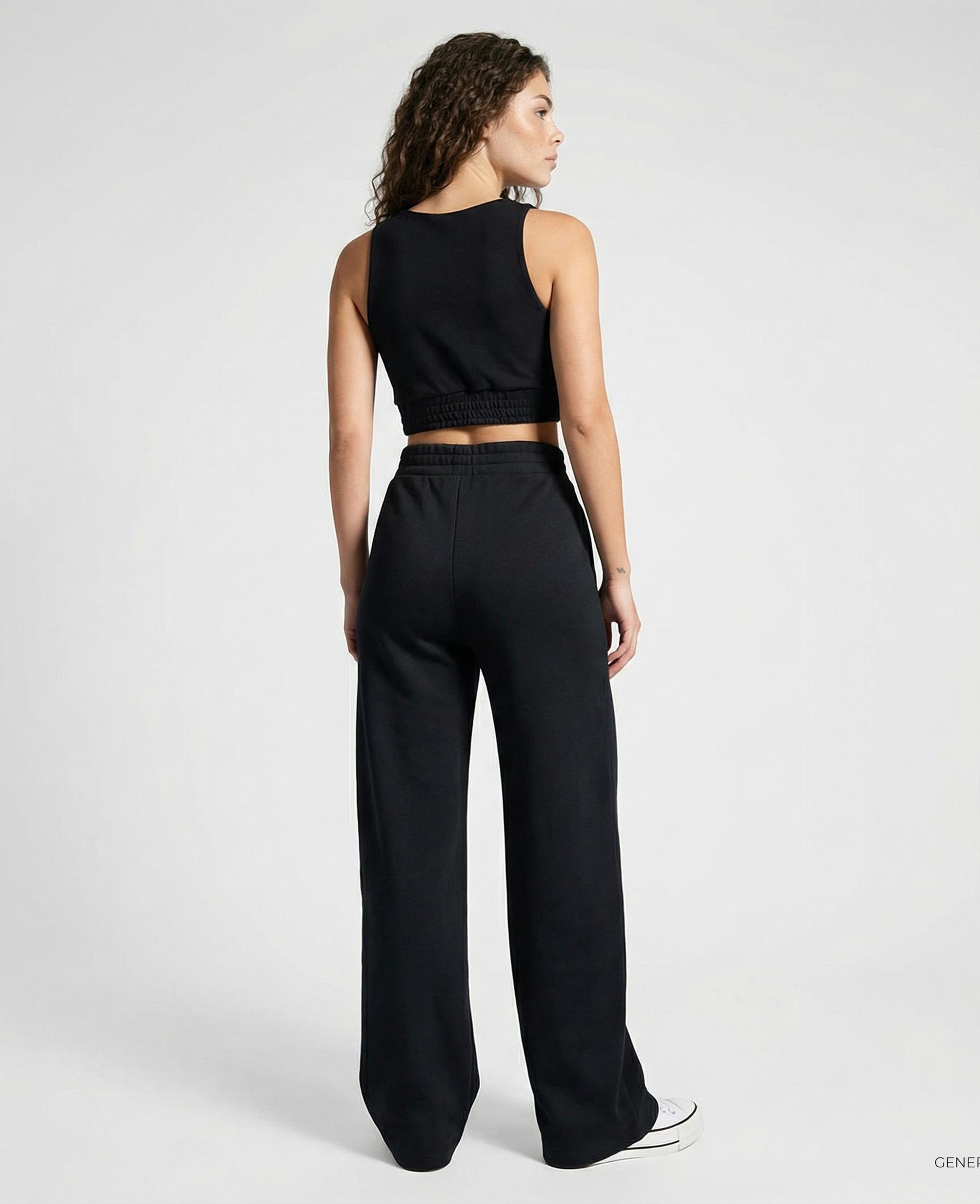 Converse Kadın Siyah Eşofman Altı