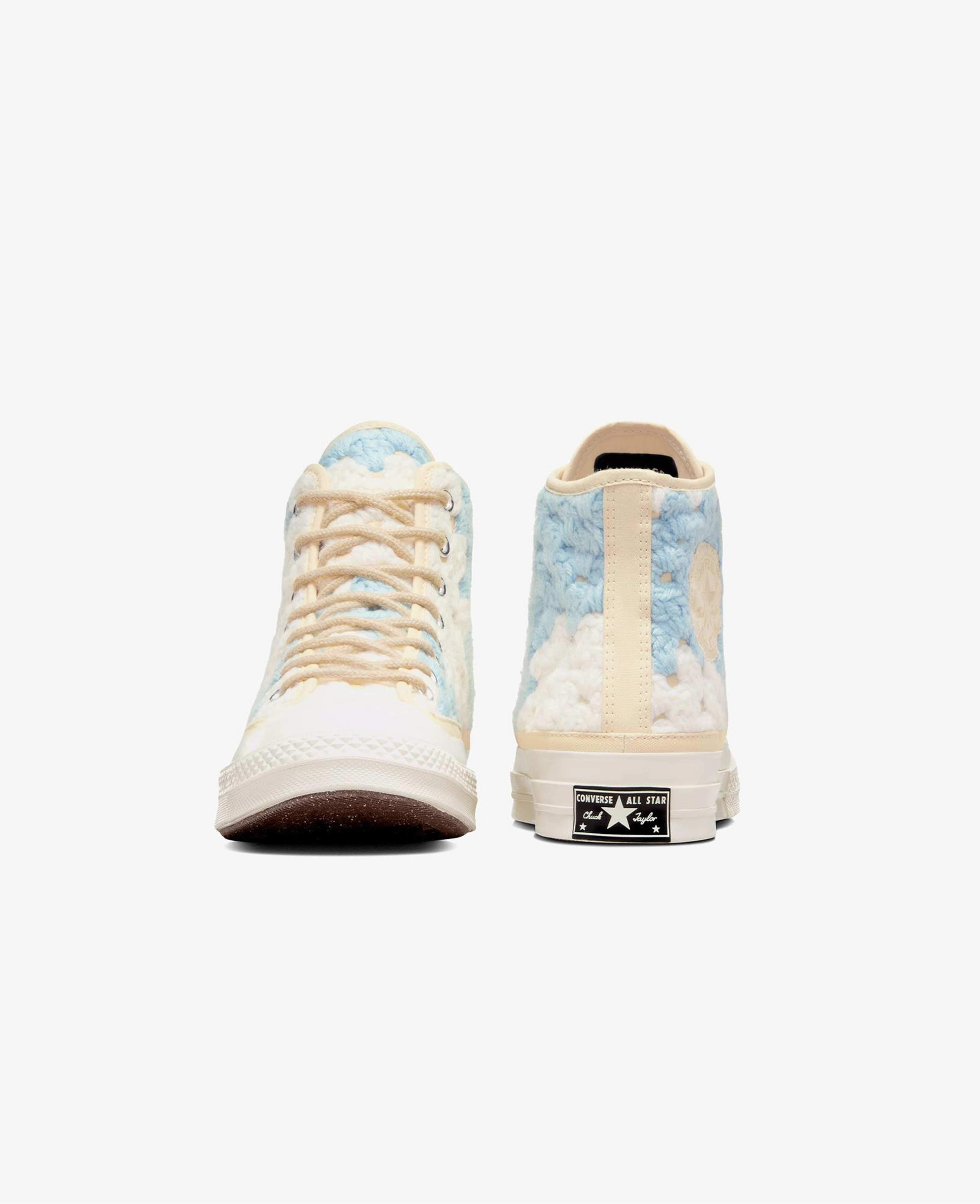 Converse Upcycle Crochet Blankets Chuck 70 Unisex Mavi Sneaker