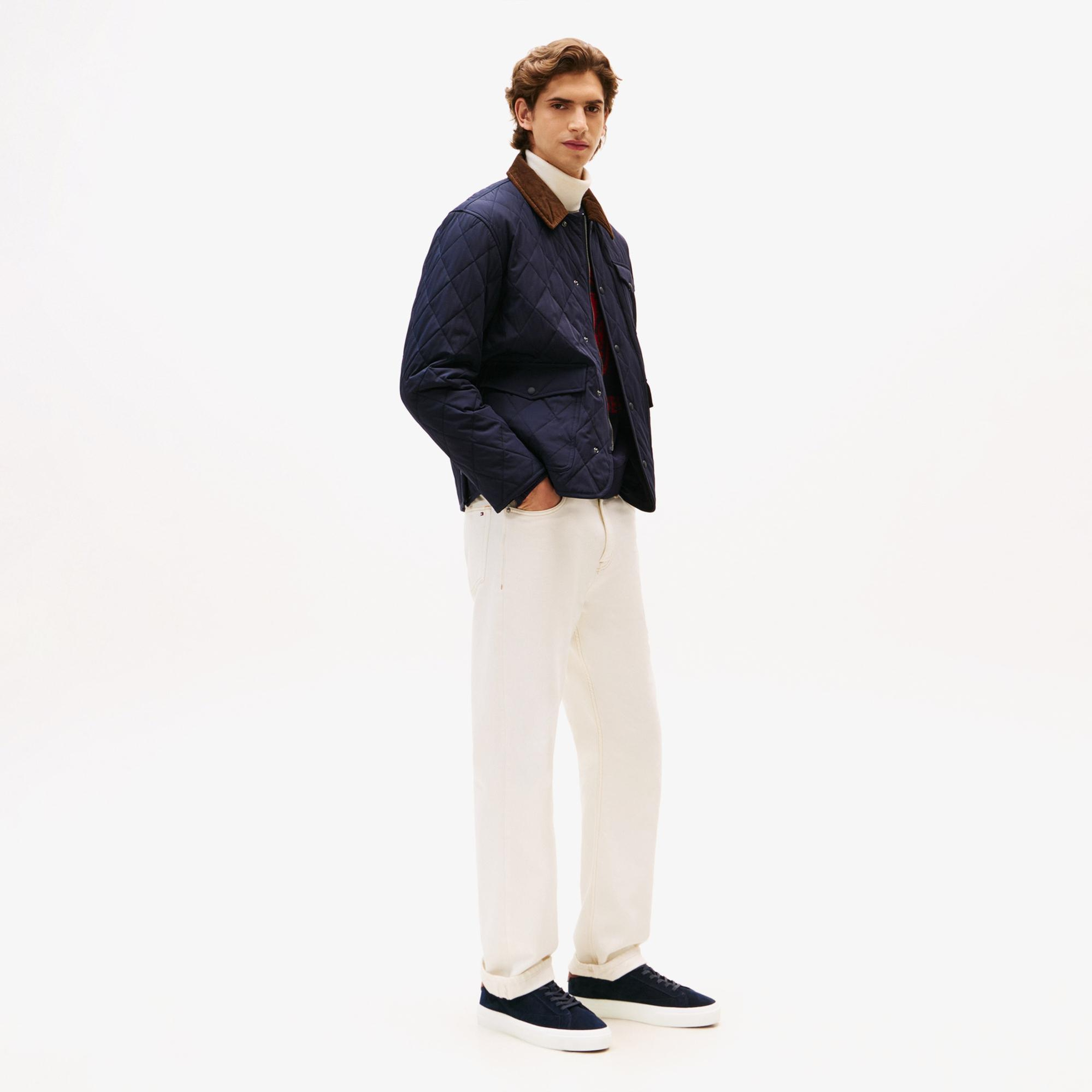 Tommy Hilfiger Premium Cupsole Suede Erkek Lacivert Sneaker