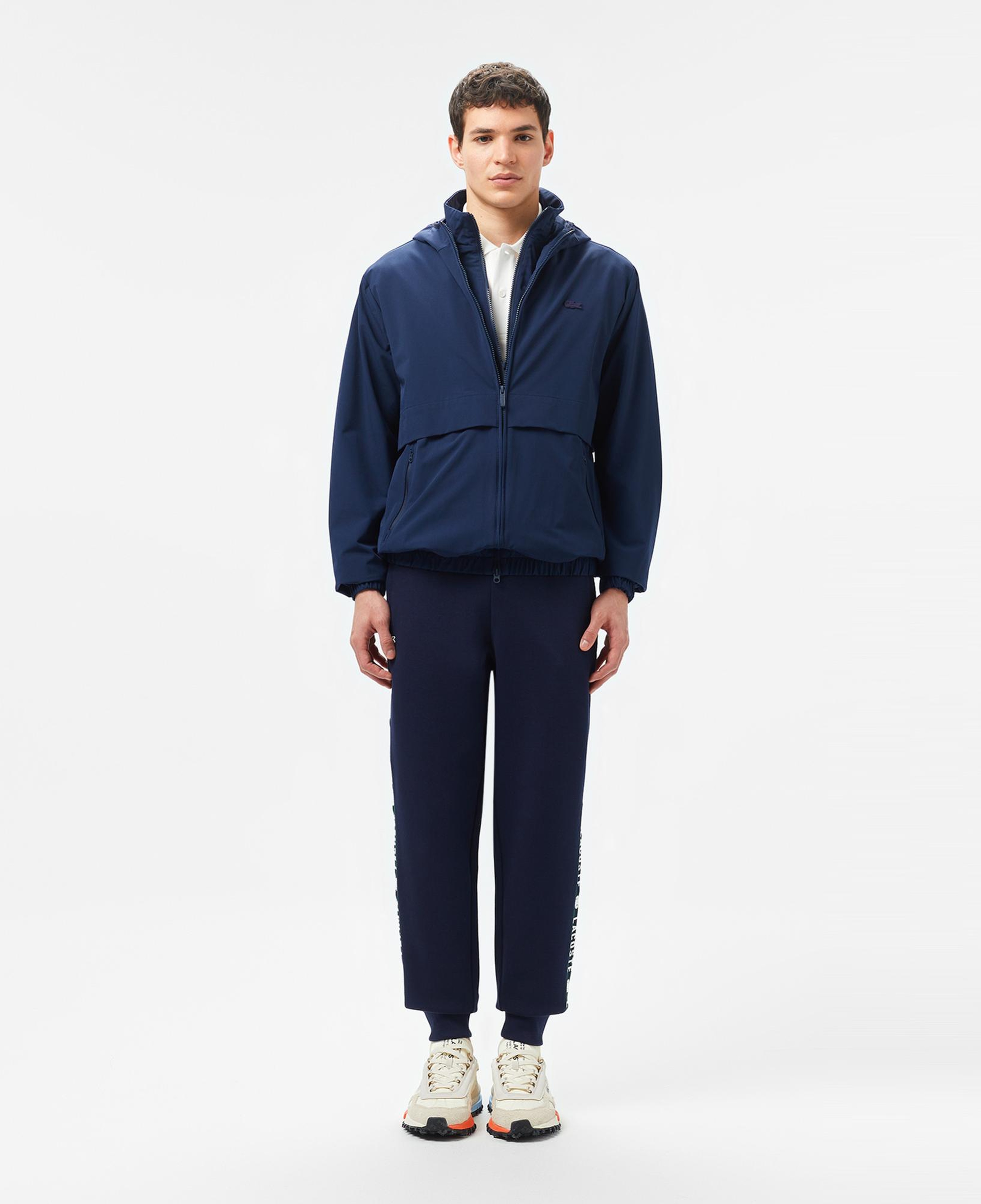 Lacoste Erkek Kapüşonlu Lacivert Ceket