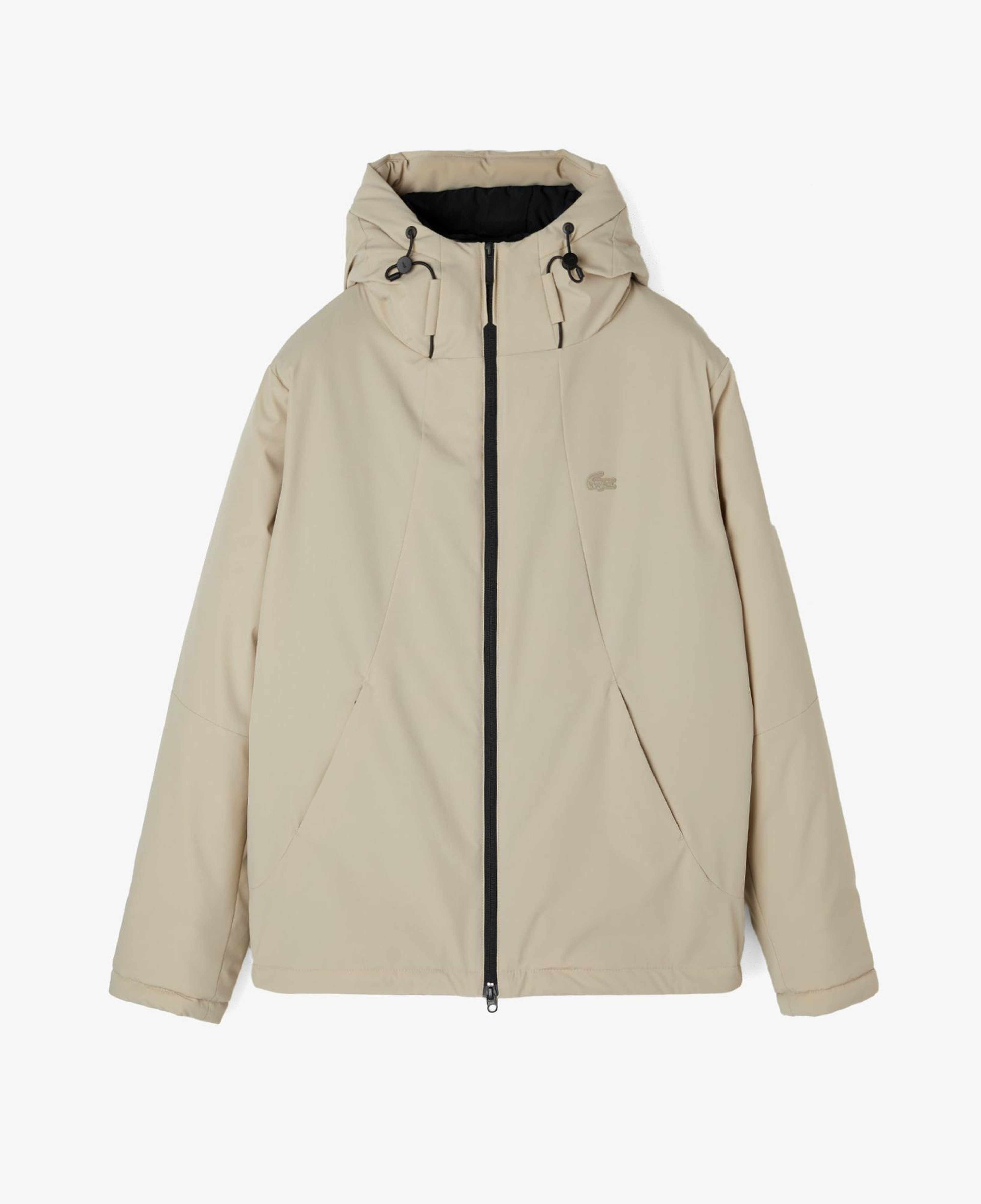 Lacoste Erkek Kapüşonlu Bej Mont