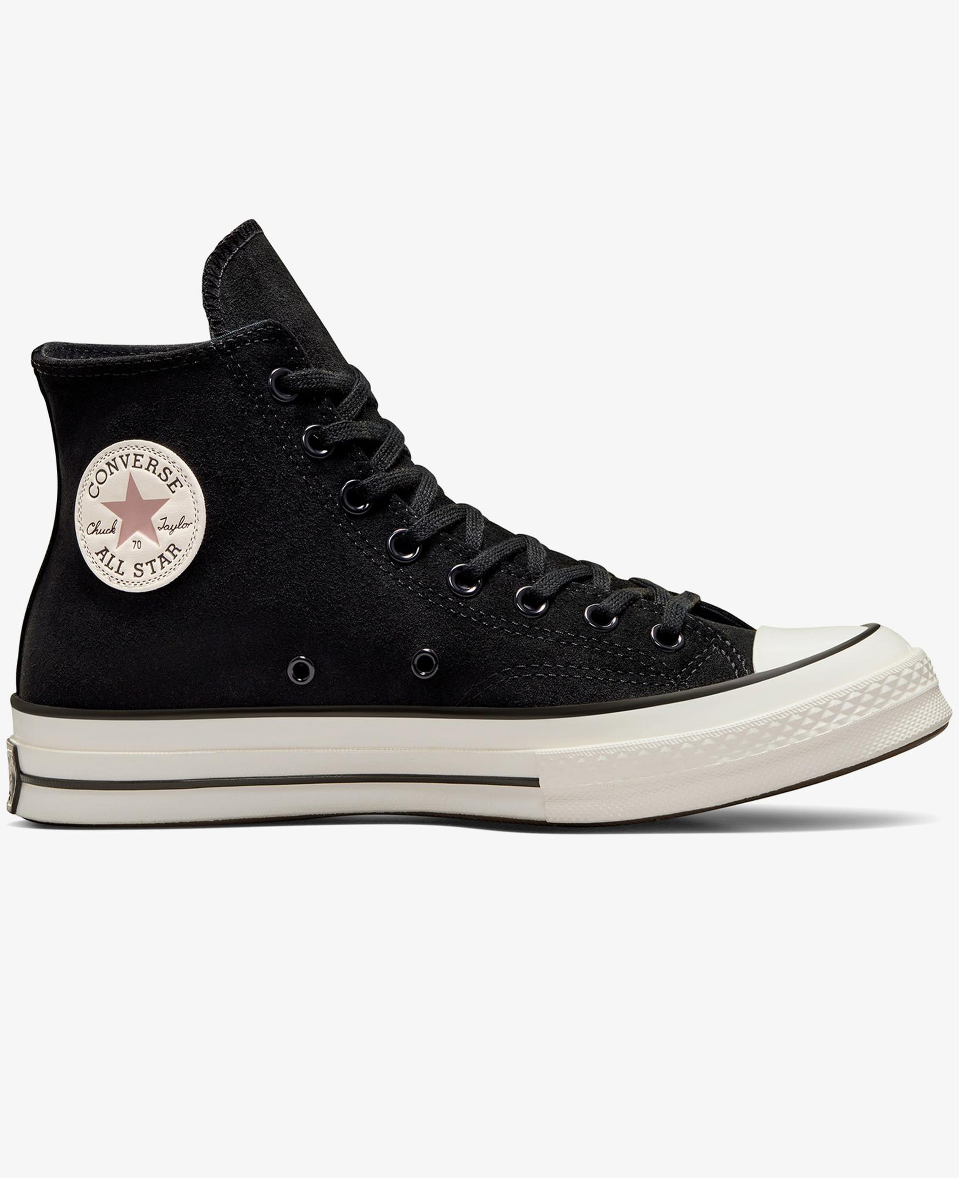 Converse Chuck 70 Unisex Siyah Süet Sneaker