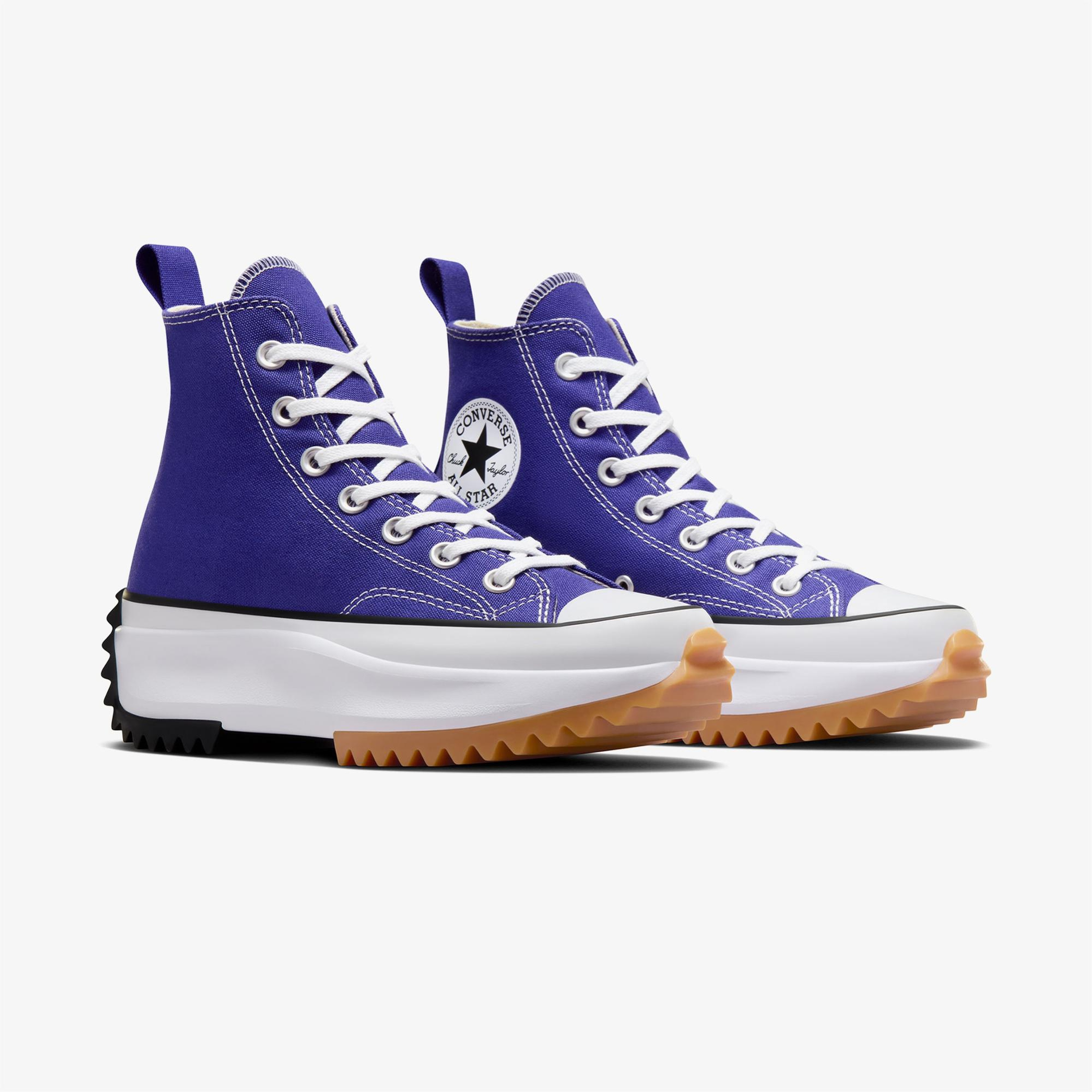 Converse Run Star Hike Unisex Mor Platform Sneaker