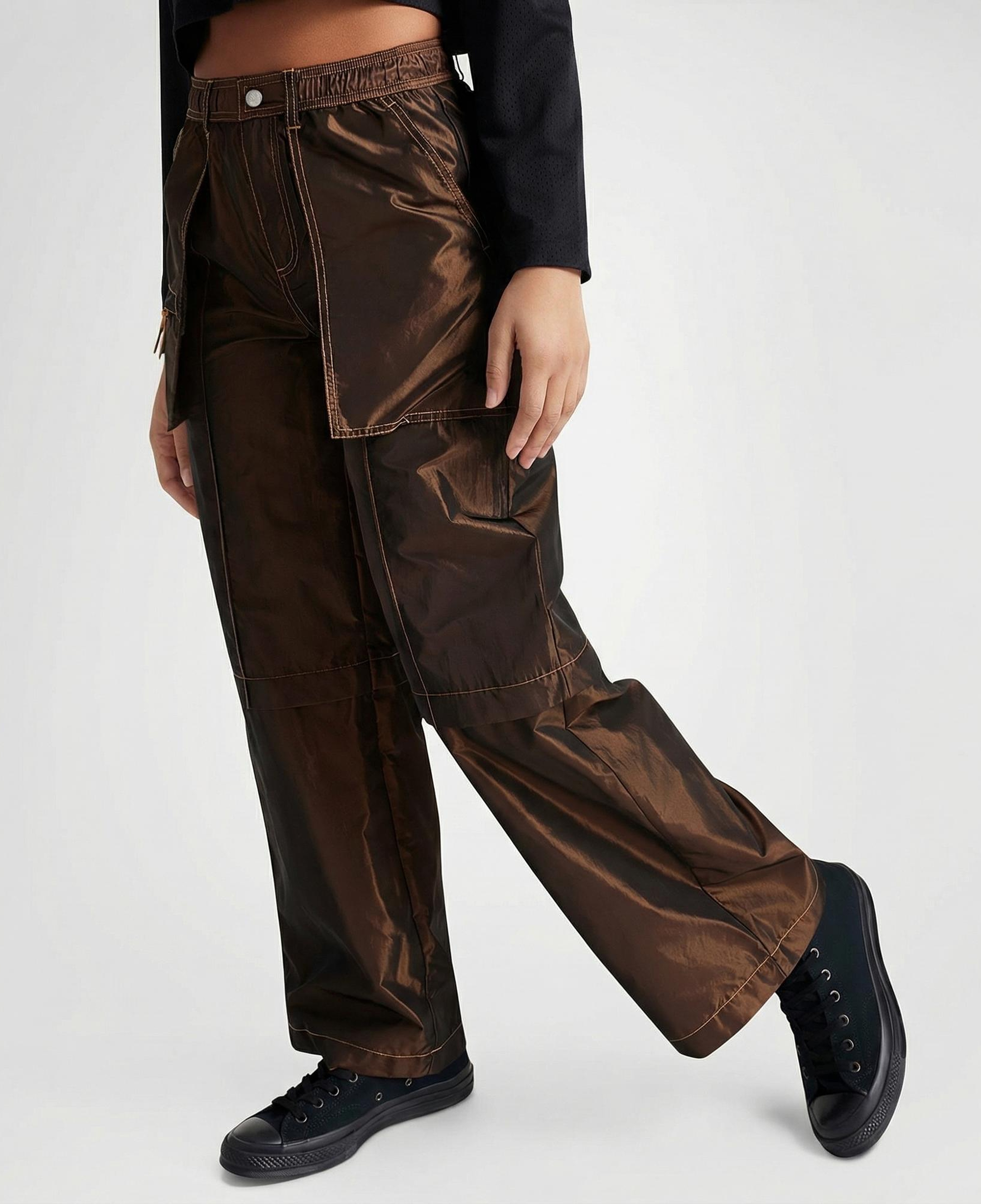 Converse Kadın Kahverengi Cargo Pantolon