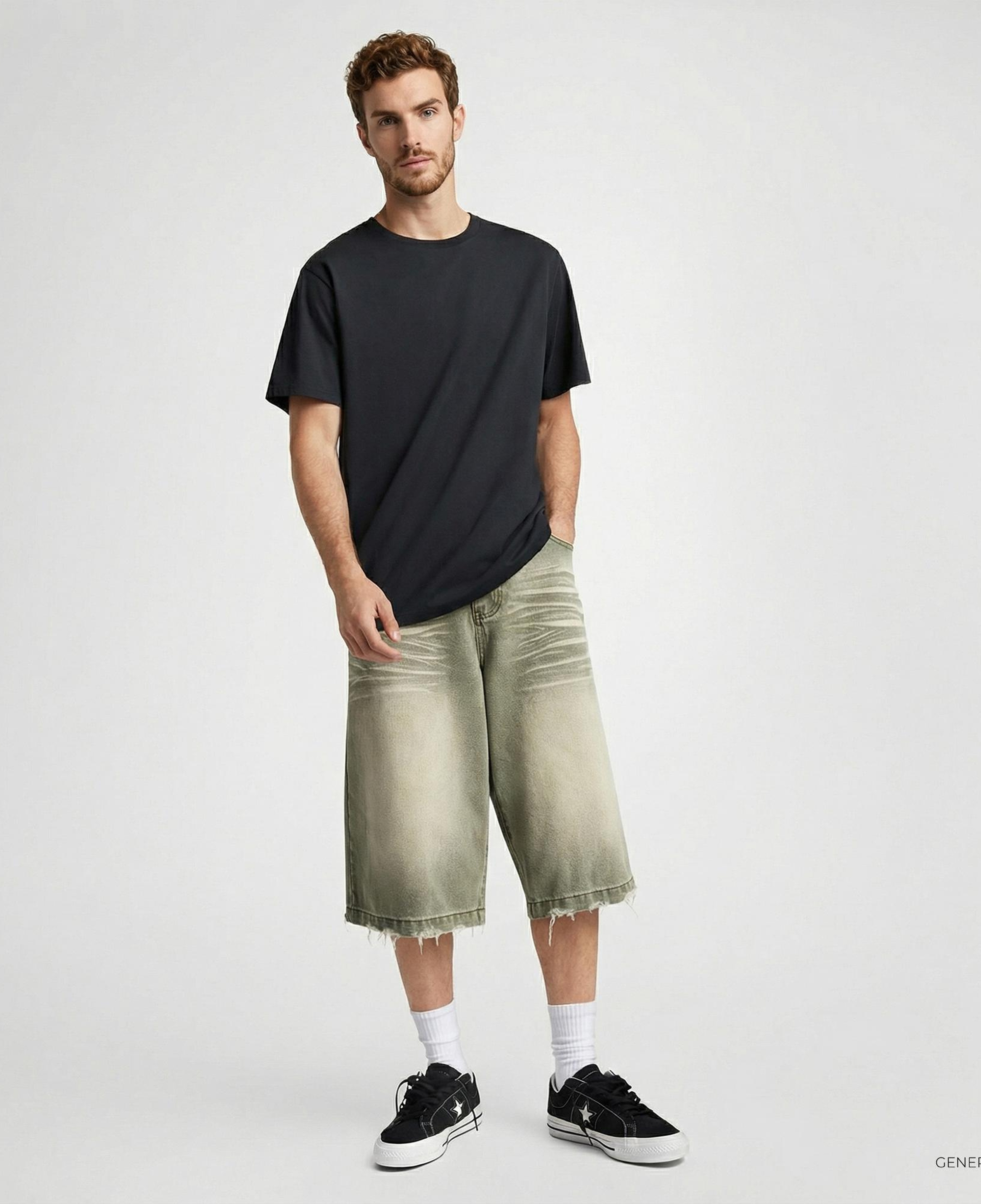 Converse Erkek Cons Baskılı Siyah T-Shirt