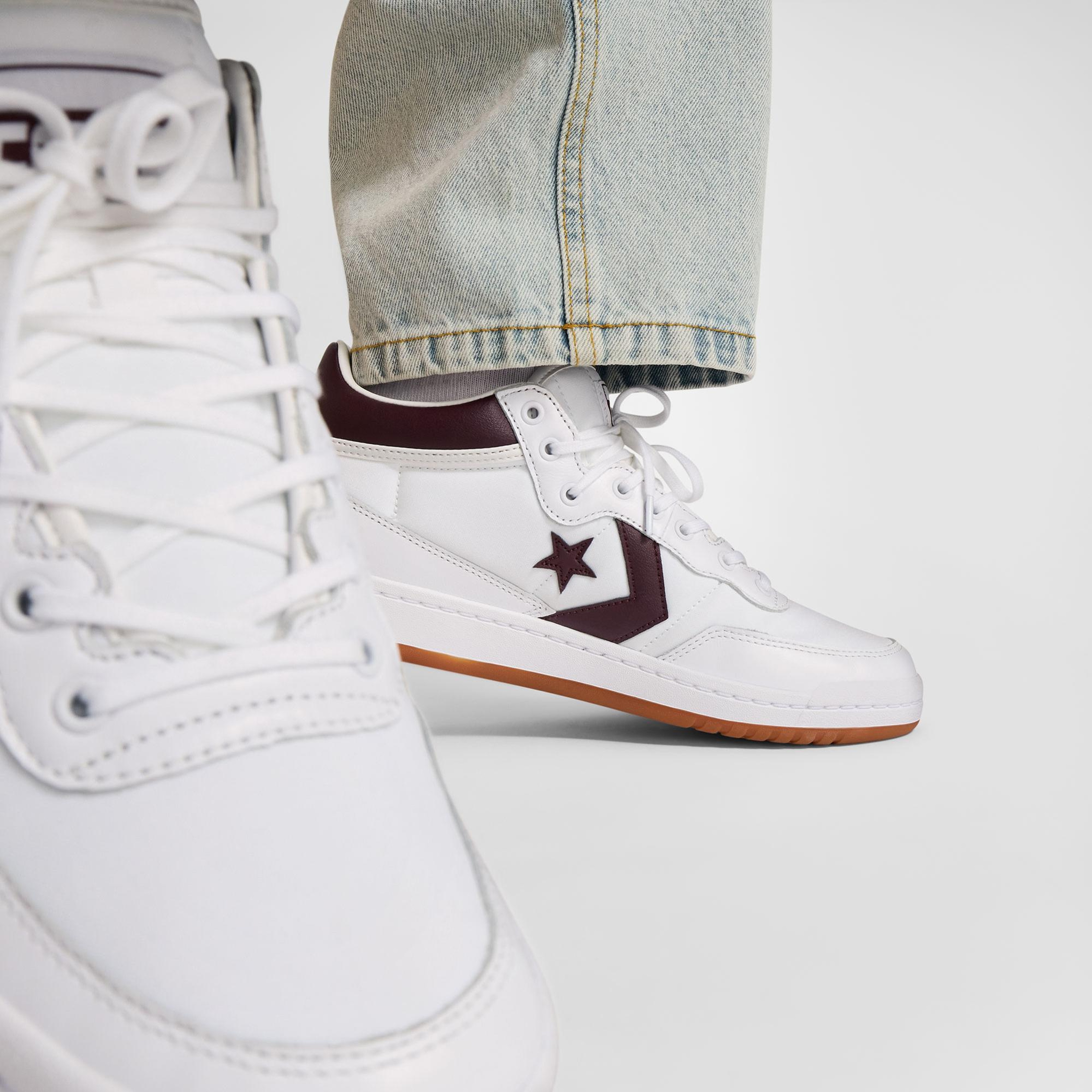 Converse Fastbreak Pro Unisex Beyaz Deri Sneaker