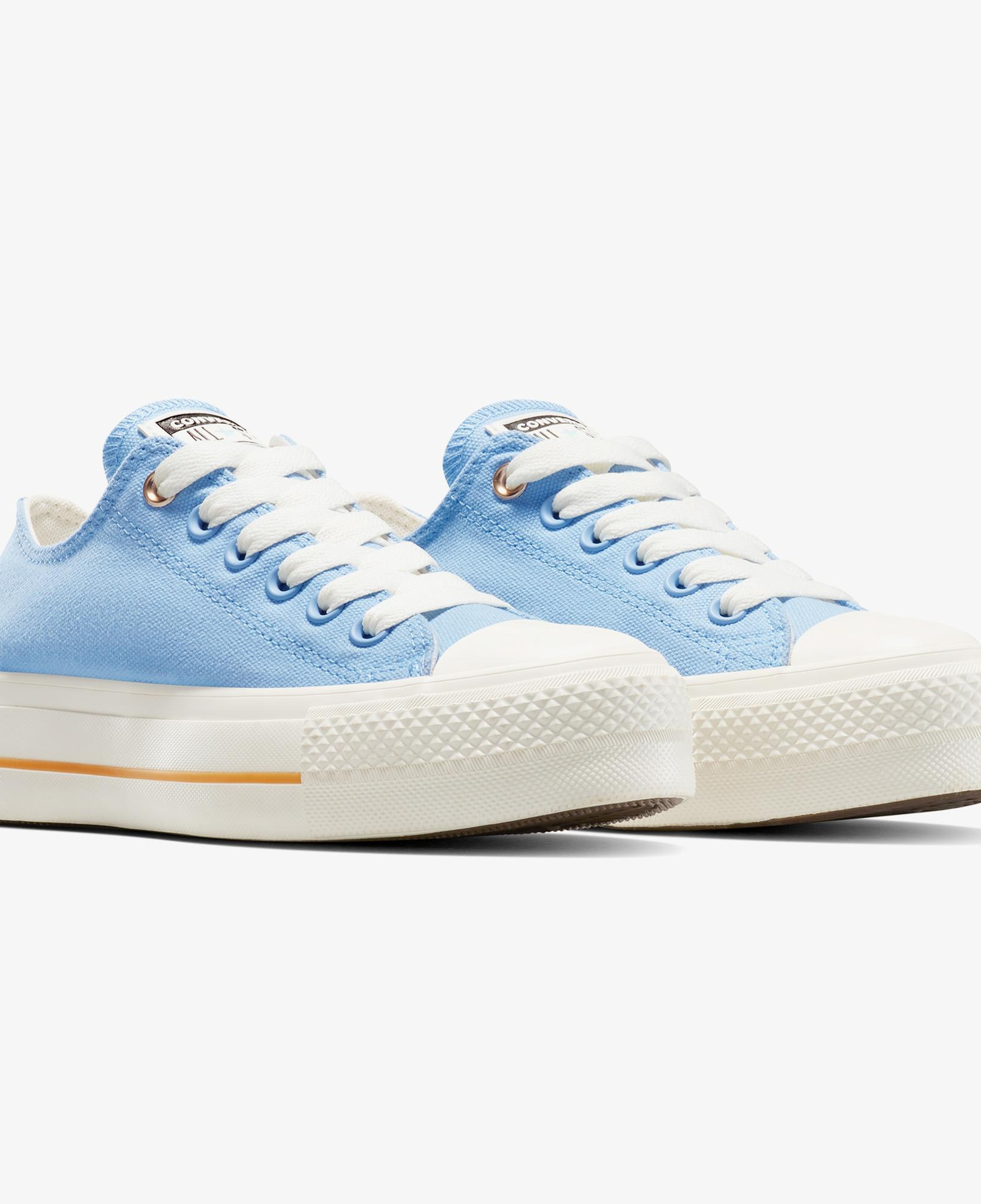 Converse Chuck Taylor All Star Lift Platform Kadın Mavi Sneaker