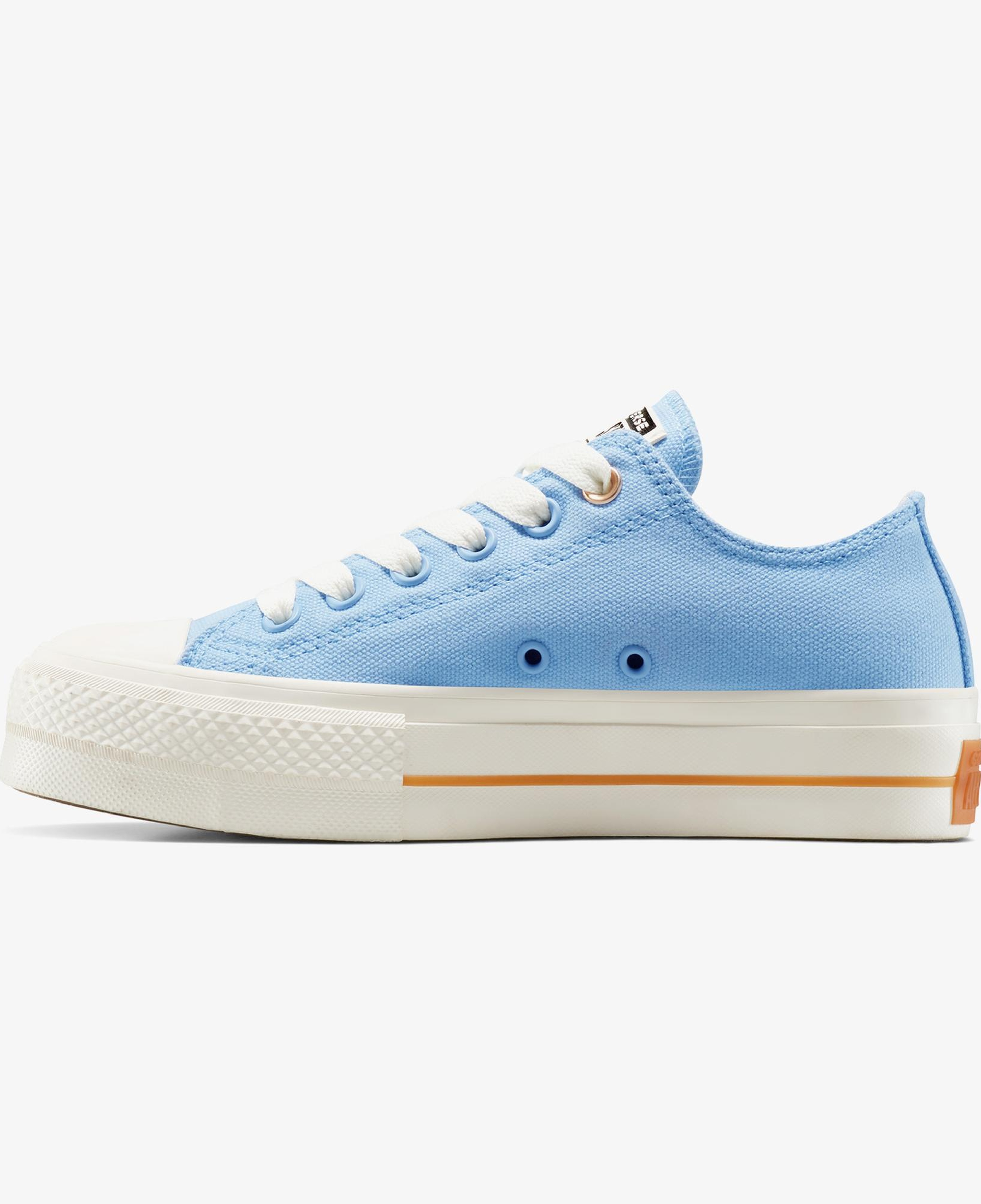Converse Chuck Taylor All Star Lift Platform Kadın Mavi Sneaker