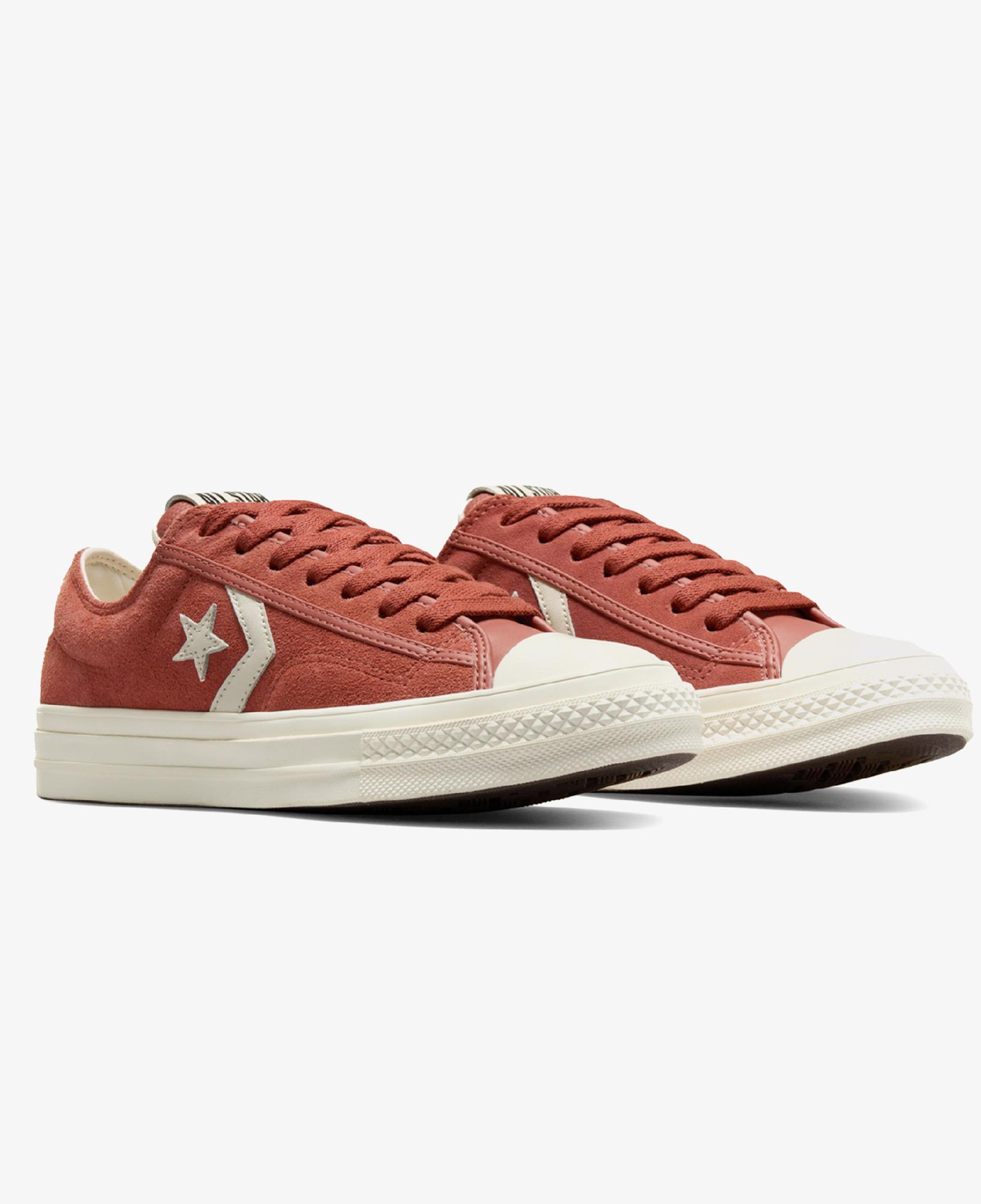 Converse Star Player 76 Unisex Kahverengi Süet Sneaker