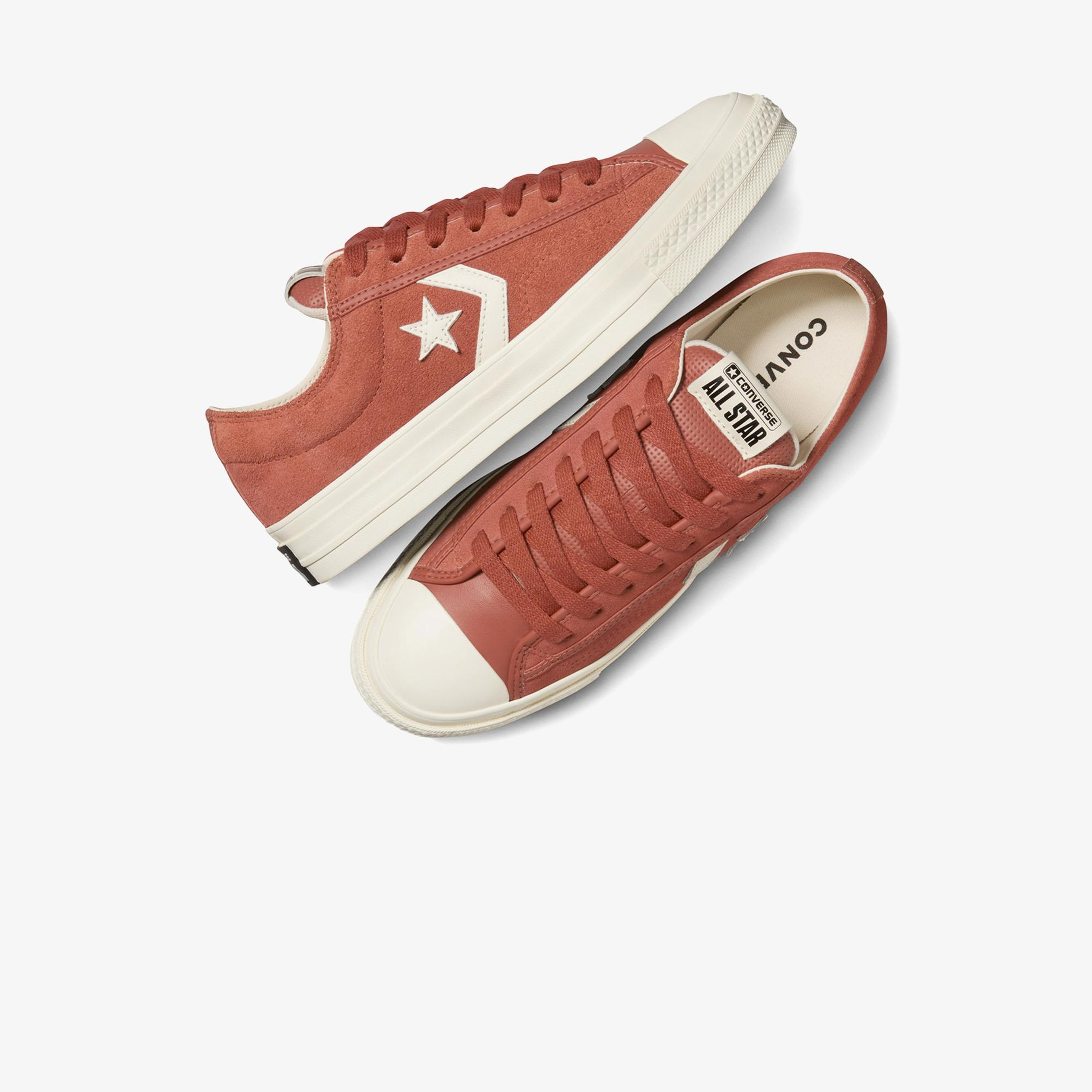 Converse Star Player 76 Unisex Kahverengi Süet Sneaker