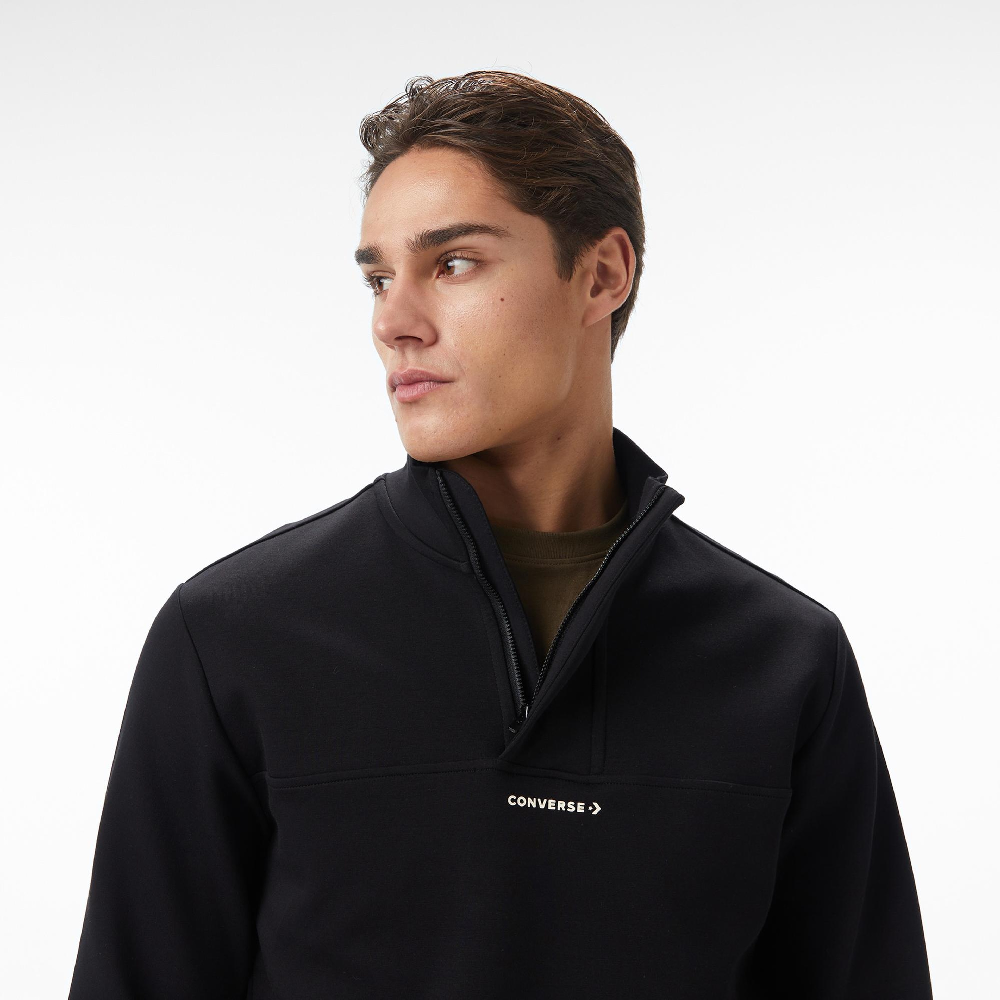 Converse Erkek Siyah Sweatshirt