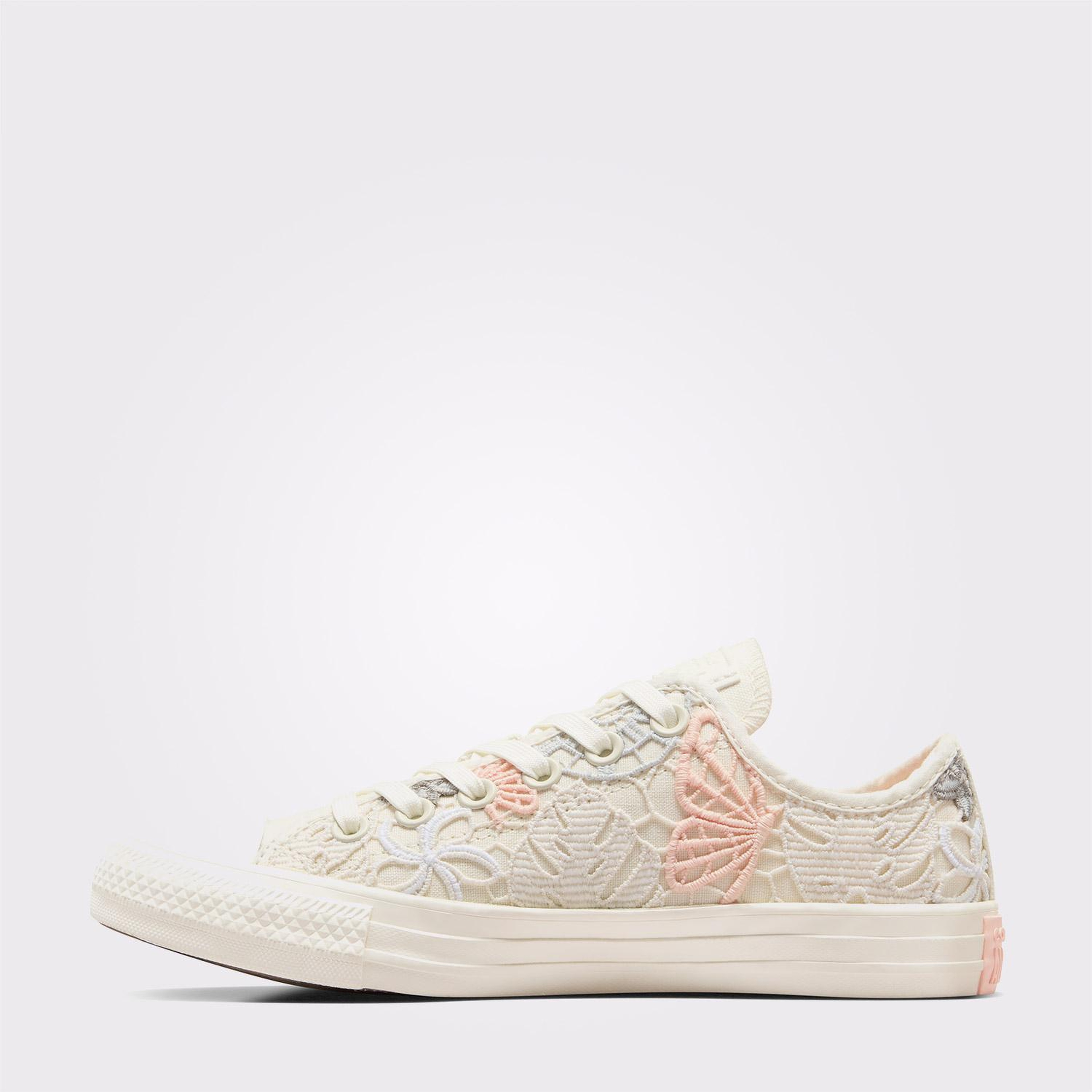 Converse Chuck Taylor All Star Butterflies Kadın Krem Sneaker