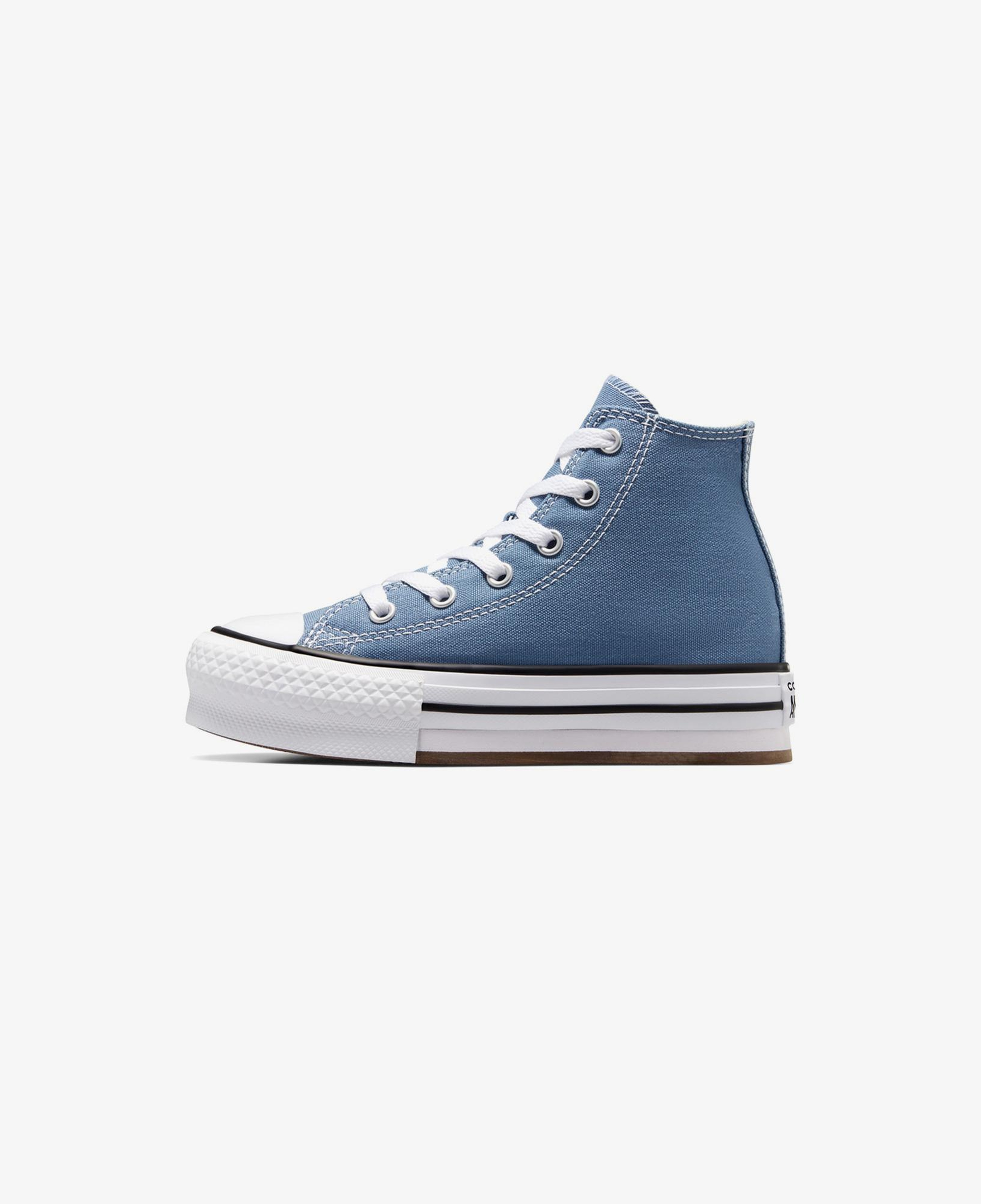 Converse Chuck Taylor All Star EVA Lift Çocuk Mavi Platform Sneaker