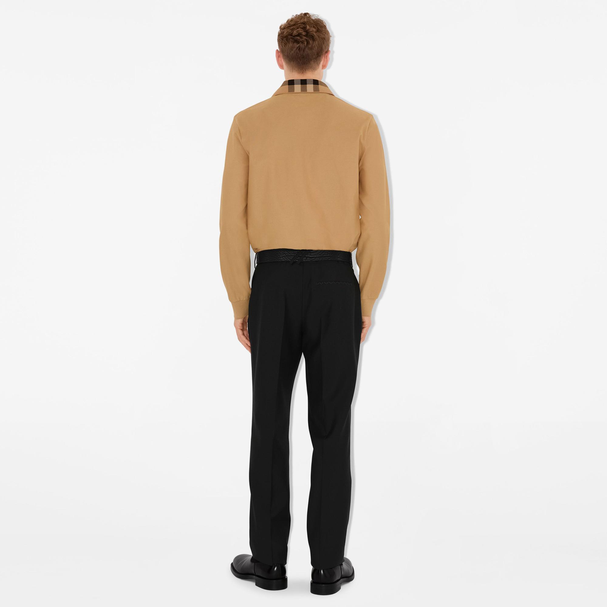 Burberry Pamuklu Erkek Bej Polo