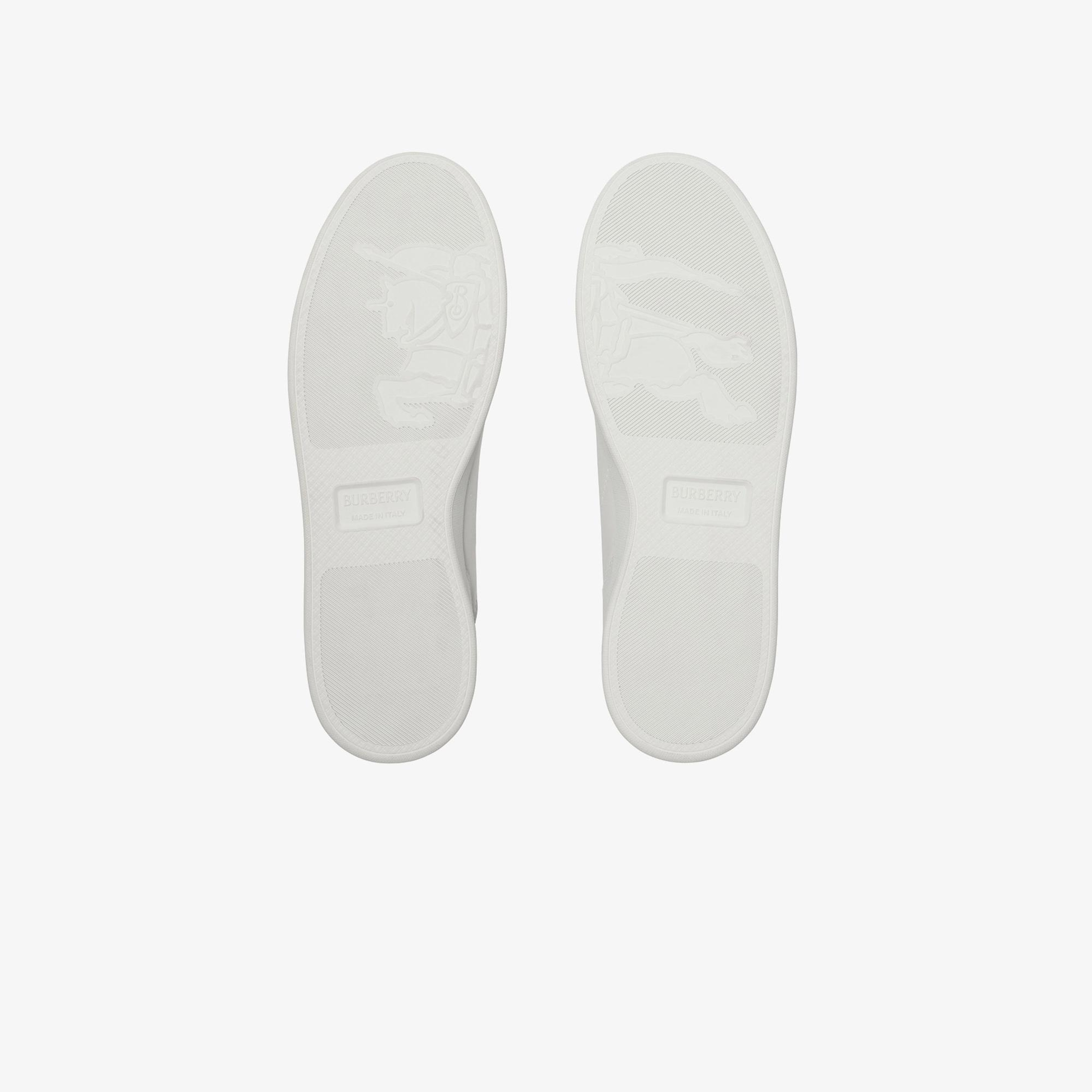 Burberry Set Erkek Beyaz Sneaker