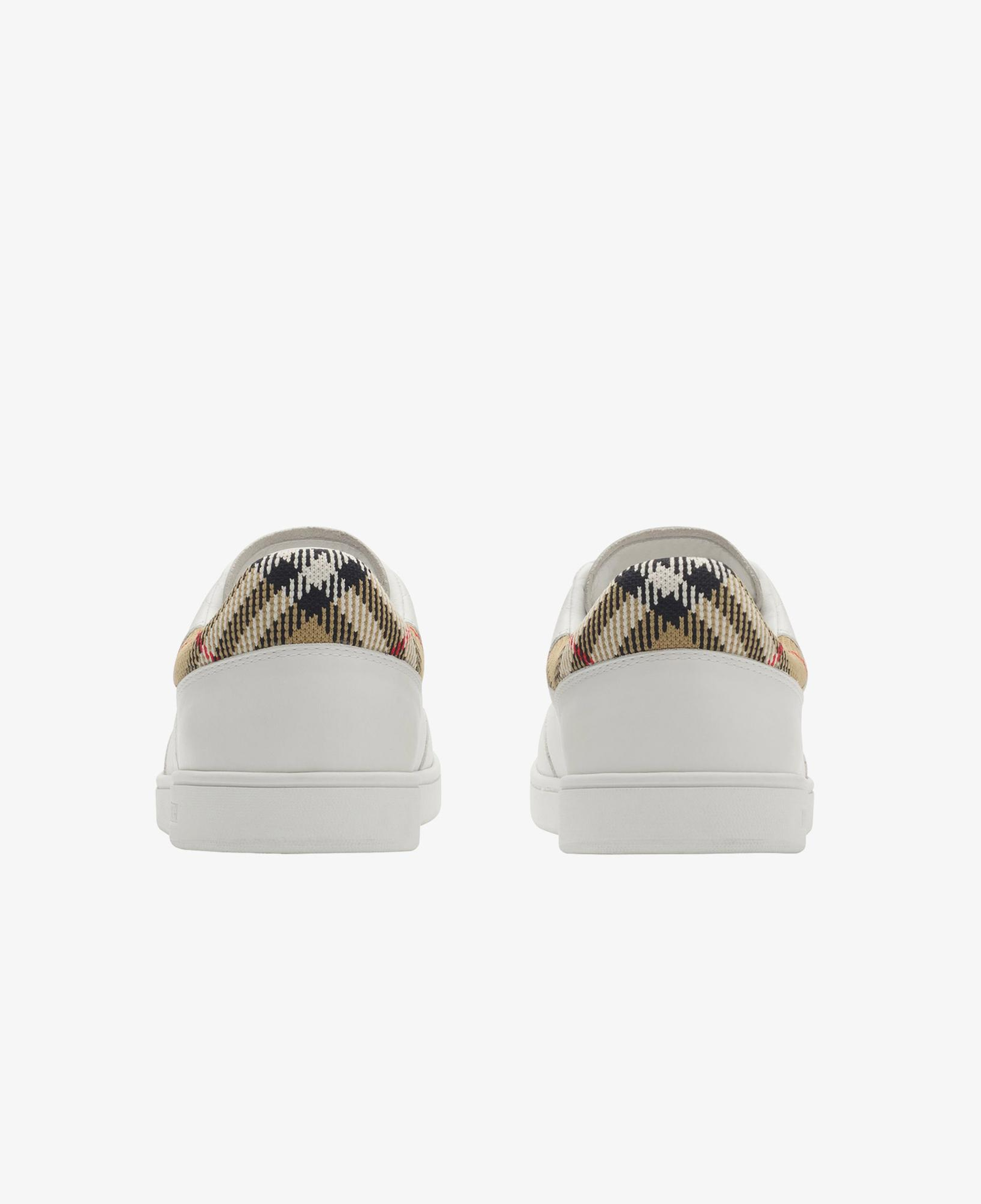 Burberry Set Erkek Beyaz Sneaker