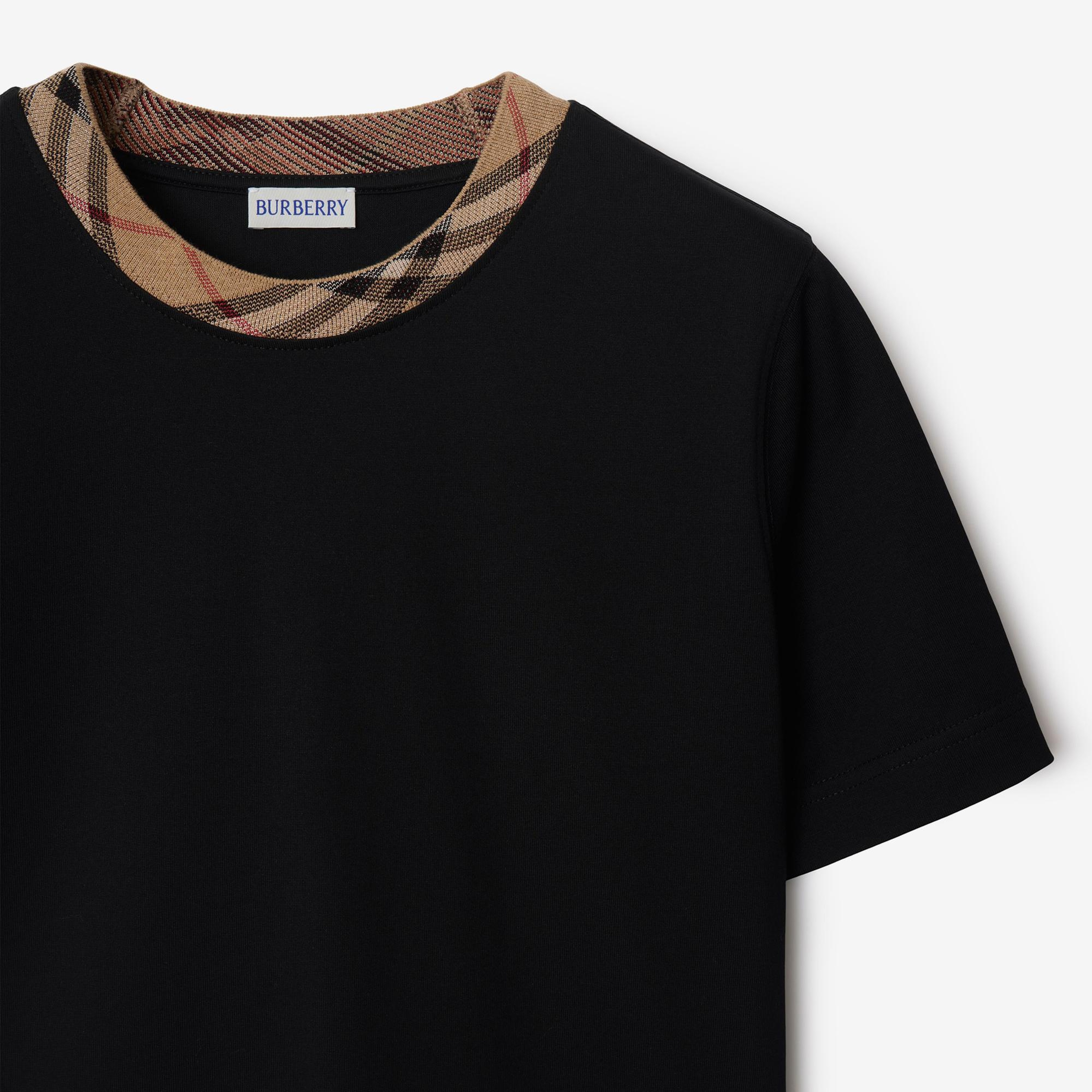 Burberry Kadın Siyah T-Shirt