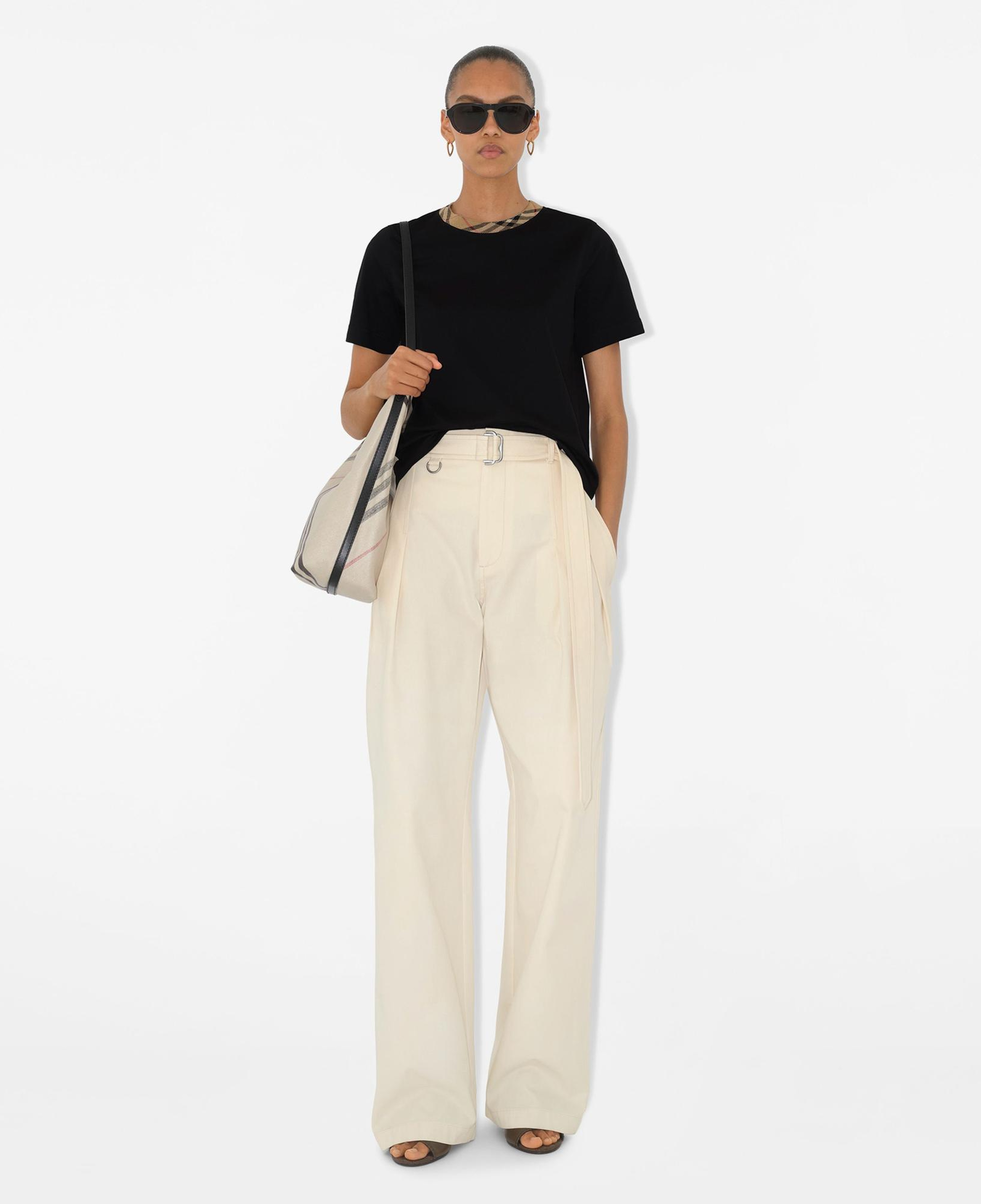 Burberry Kadın Siyah T-Shirt