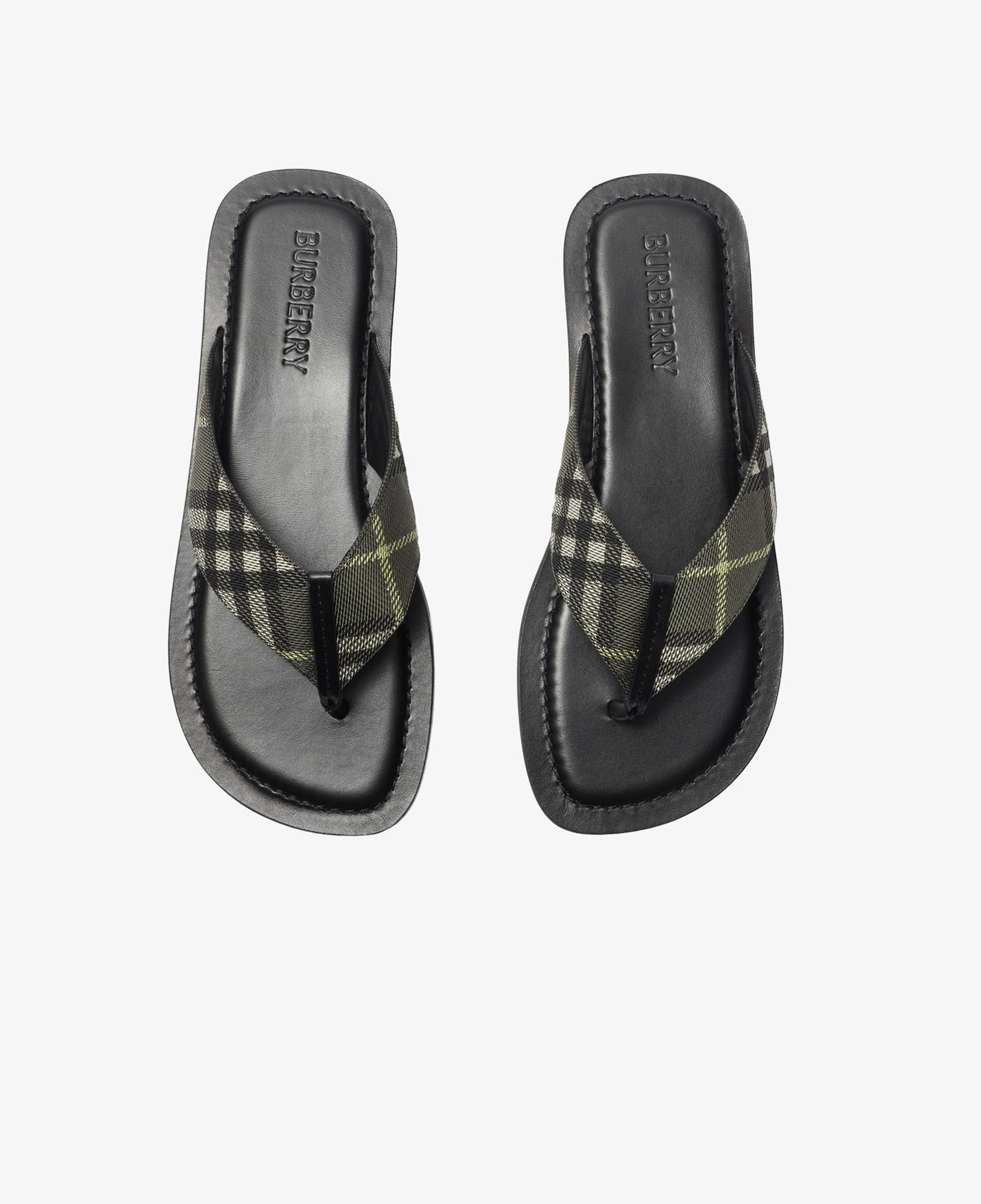 Burberry Pavıllon Erkek Haki Terlik