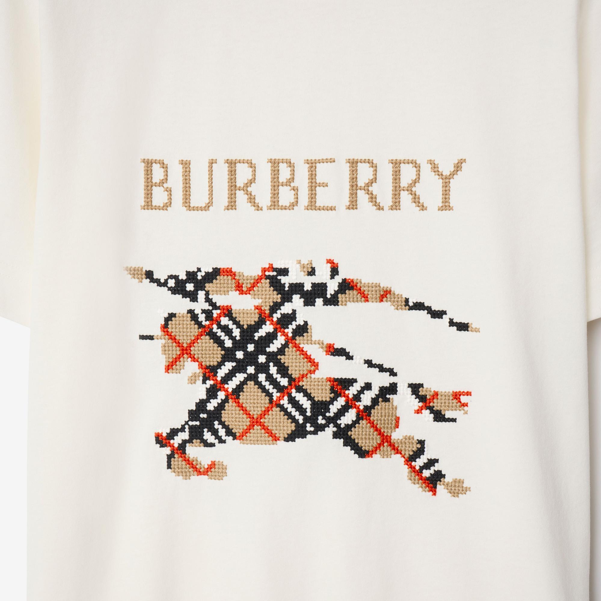 Burberry Kadın Beyaz T-Shirt