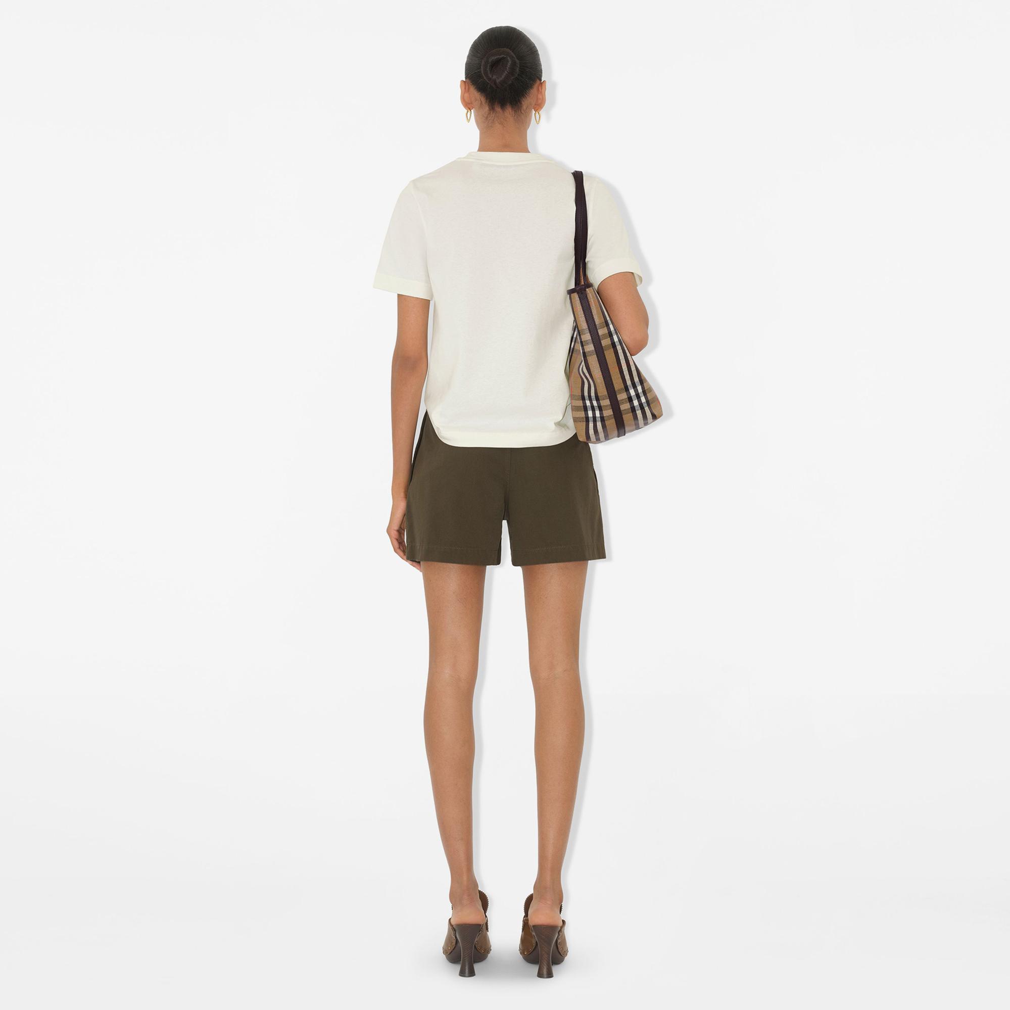 Burberry Kadın Beyaz T-Shirt