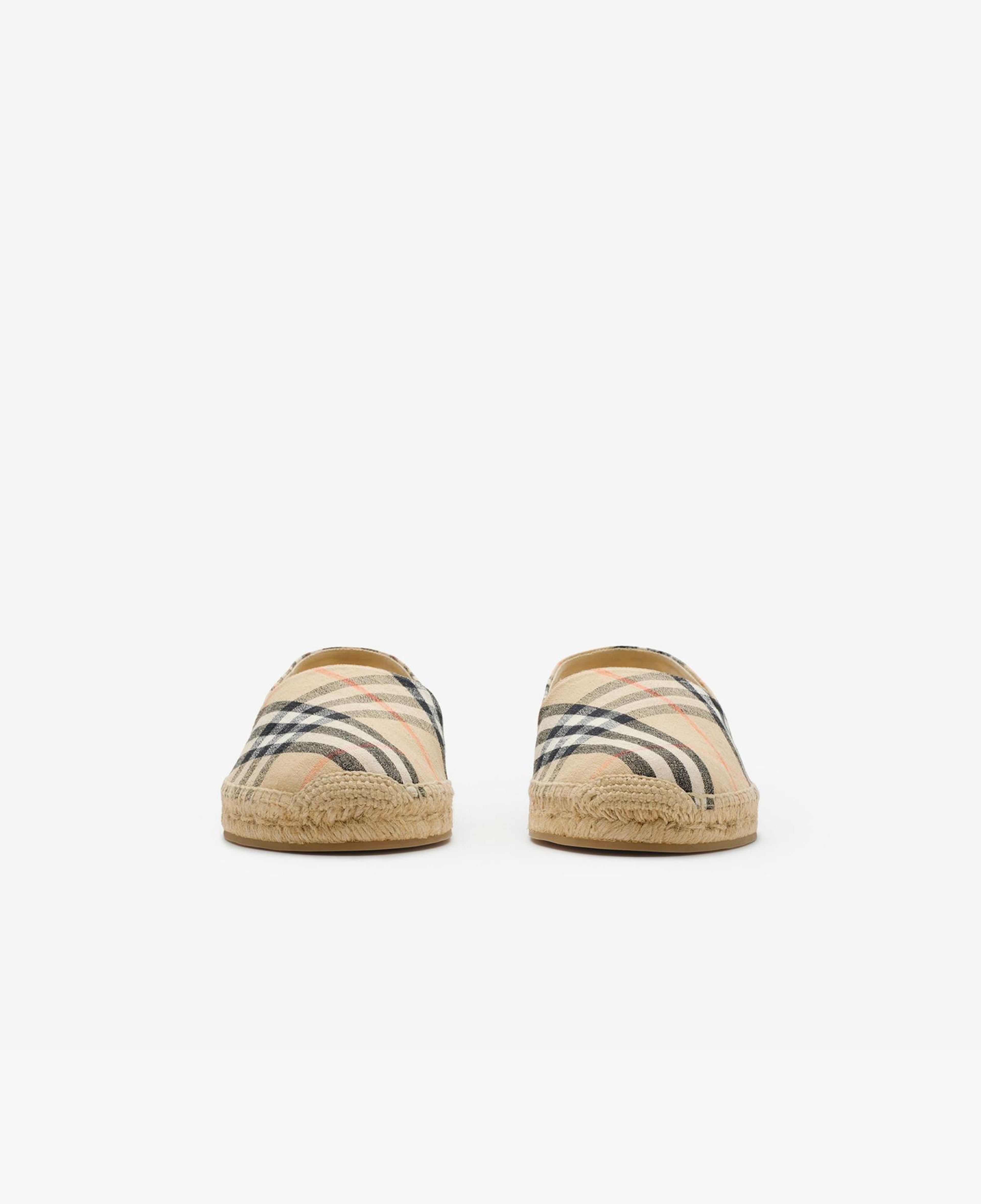 Burberry Mews Erkek Bej Espadril