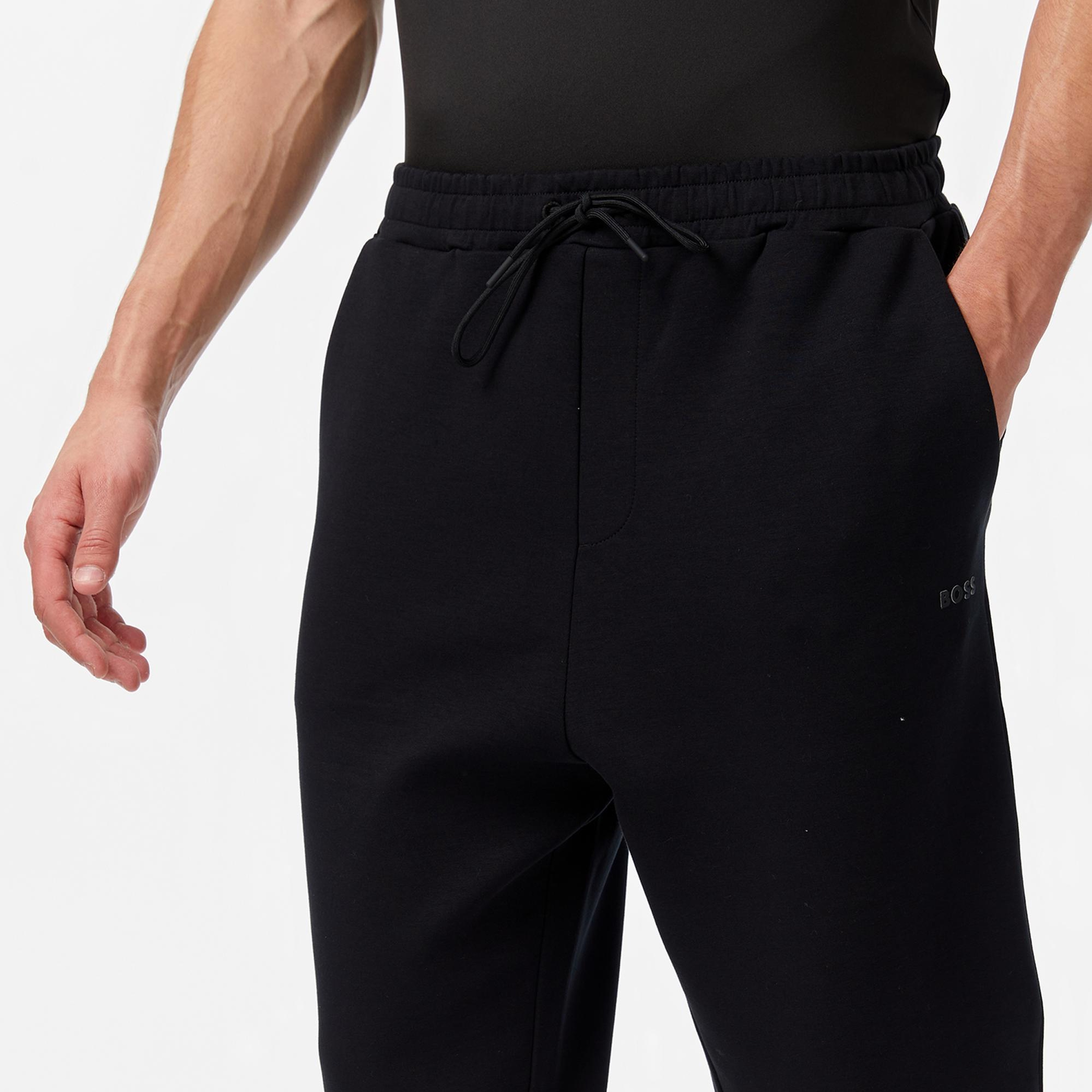 Boss Erkek Siyah Eşofman Altı