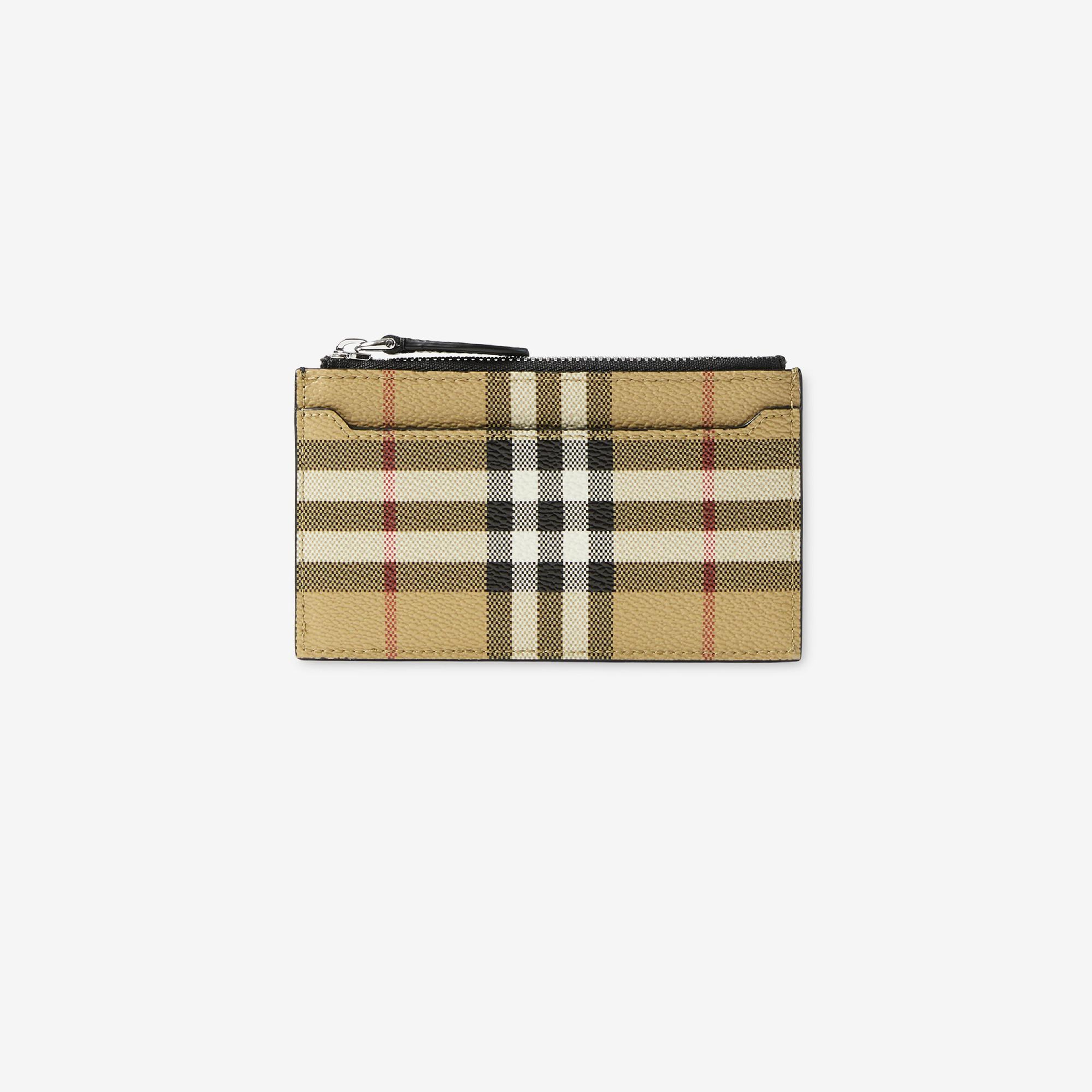 Burberry Rodwell Zip Erkek Bej Kartlık