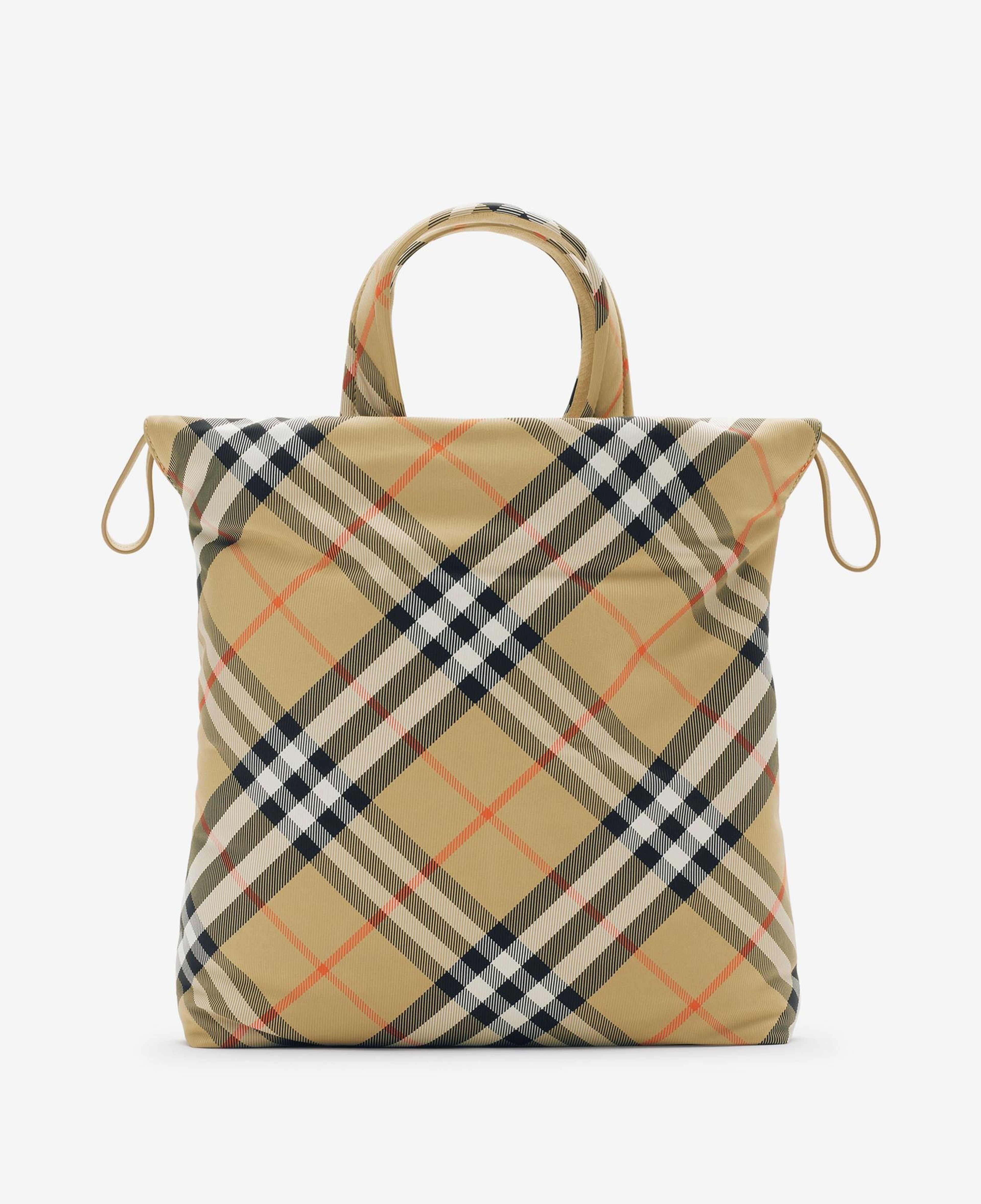 Burberry Drawstring Çocuk Bej El Çantası