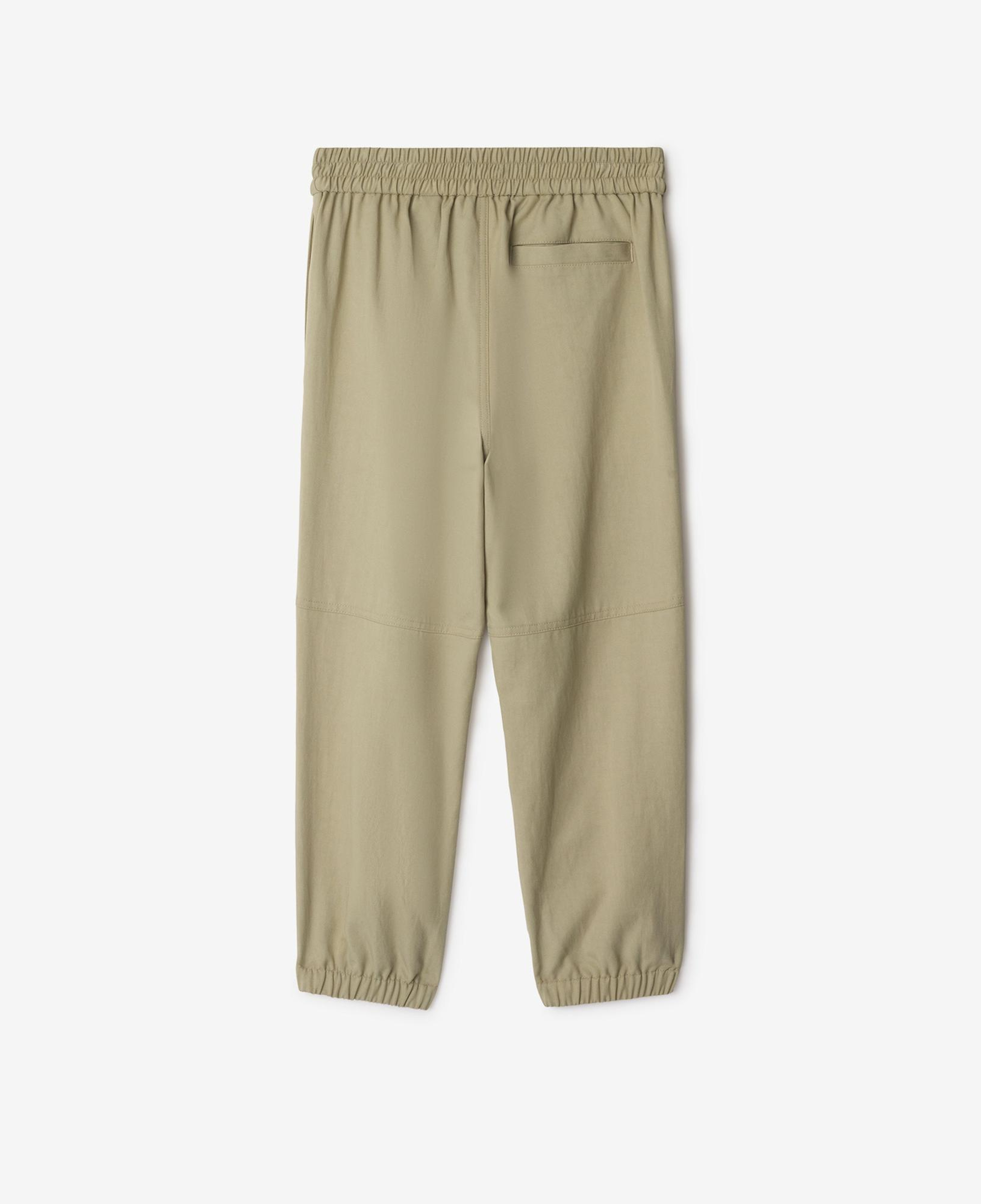 Burberry Travard Cotton Blend Çocuk Krem Pantolon