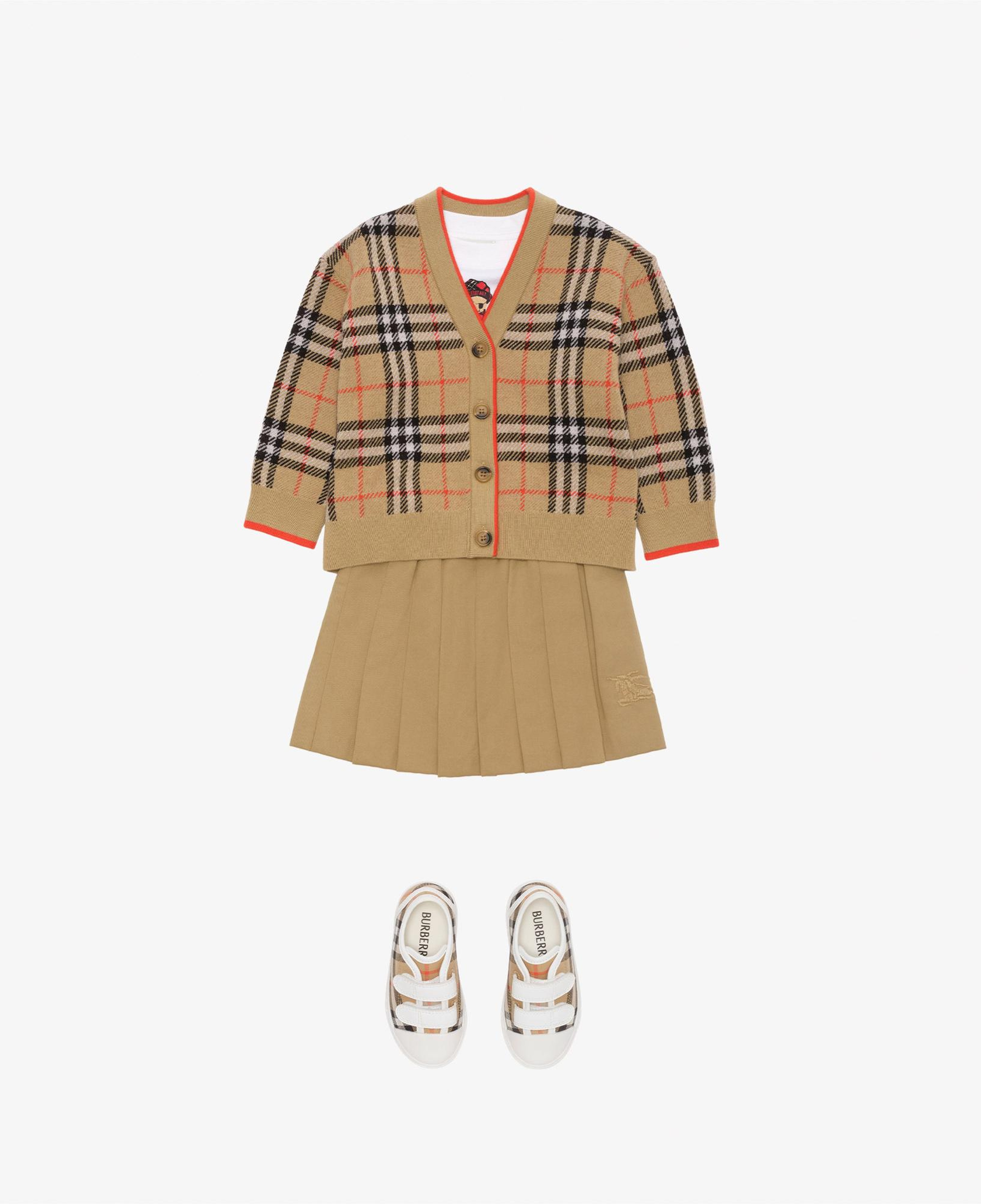 Burberry Graham Check Çocuk Bej Hırka