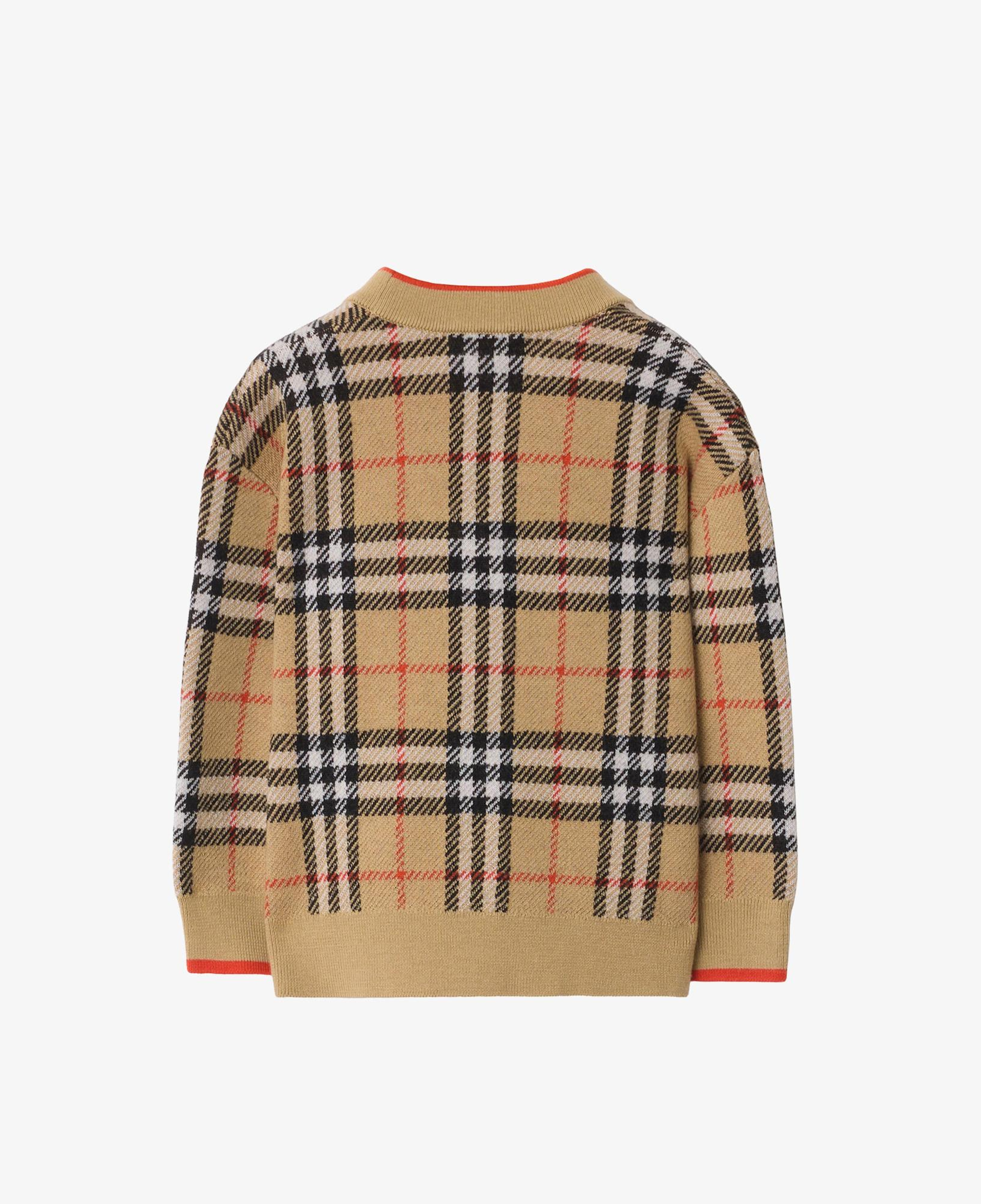 Burberry Graham Check Çocuk Bej Hırka