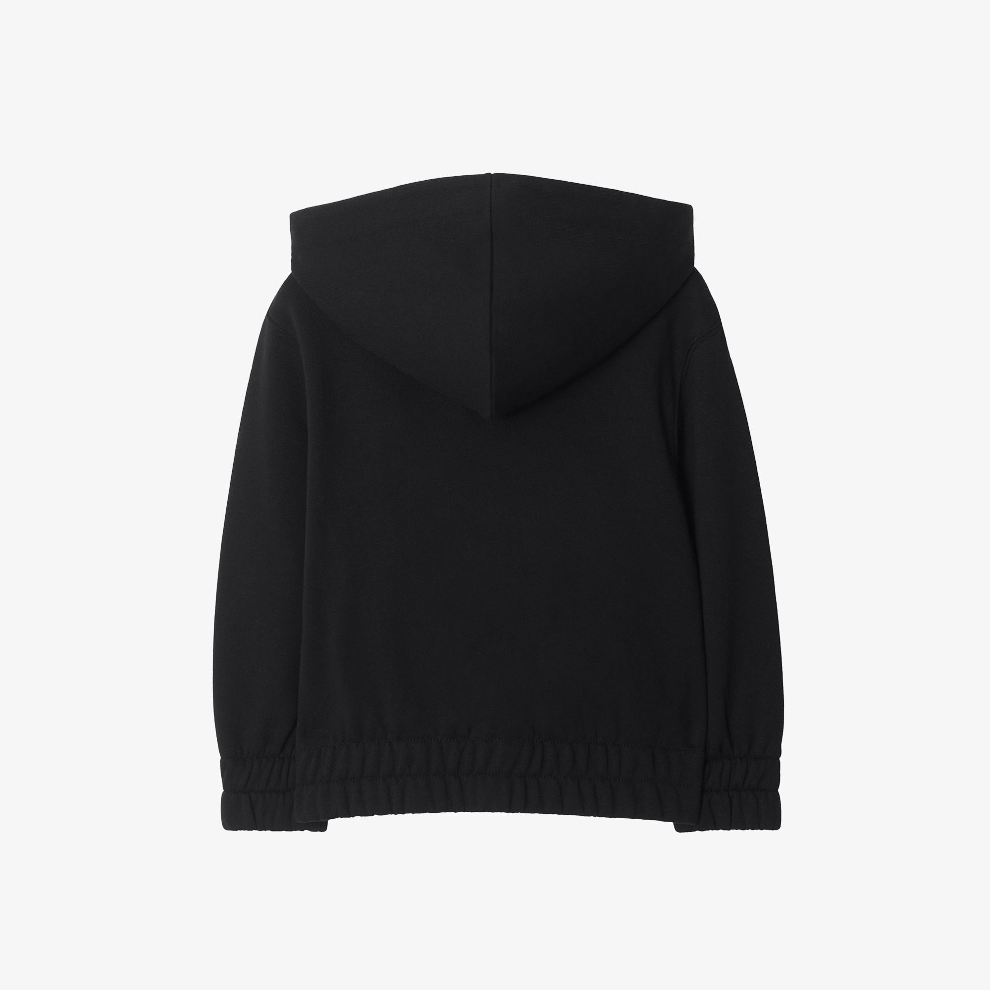 Burberry Clyde Ekd Çocuk Siyah Sweatshirt