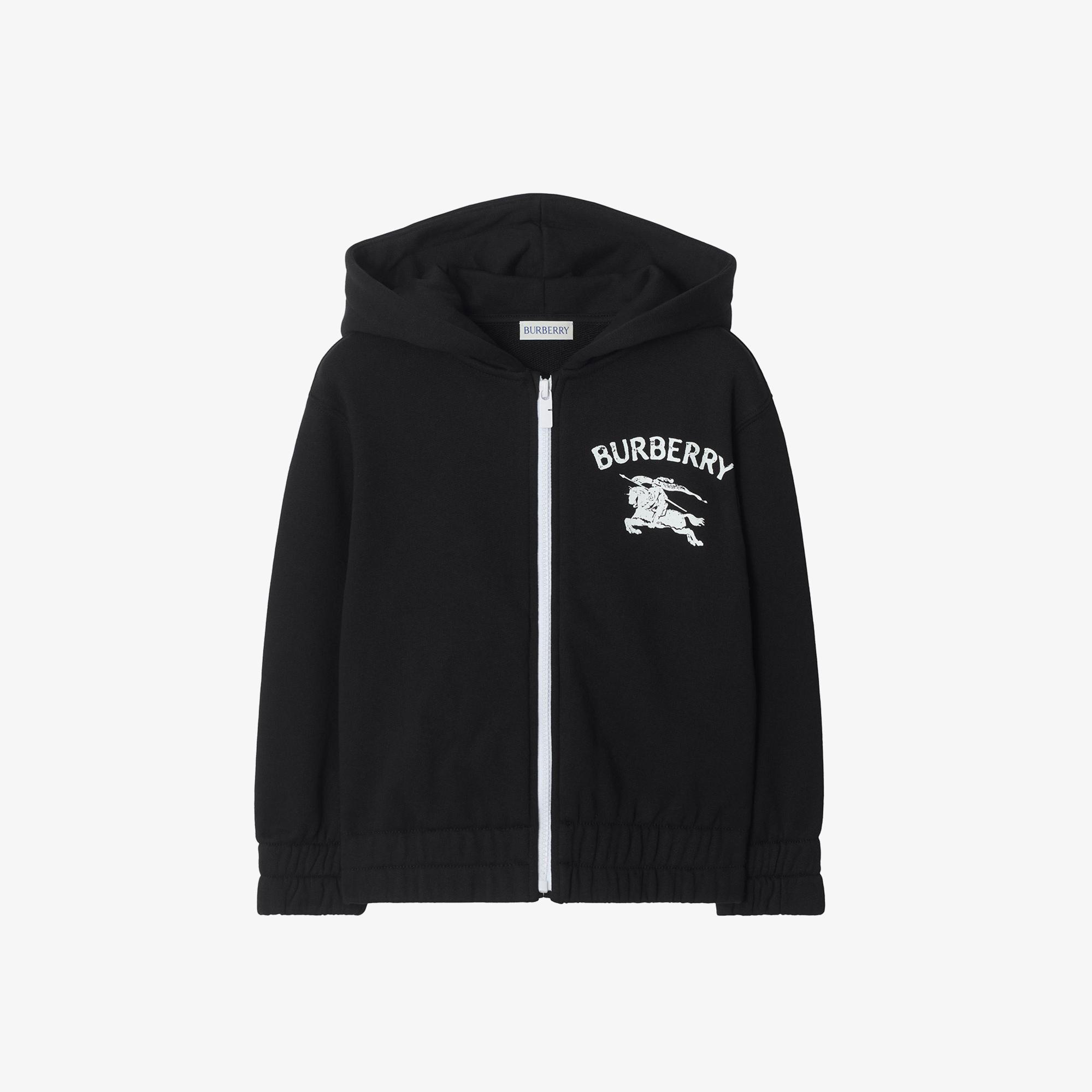 Burberry Clyde Ekd Çocuk Siyah Sweatshirt